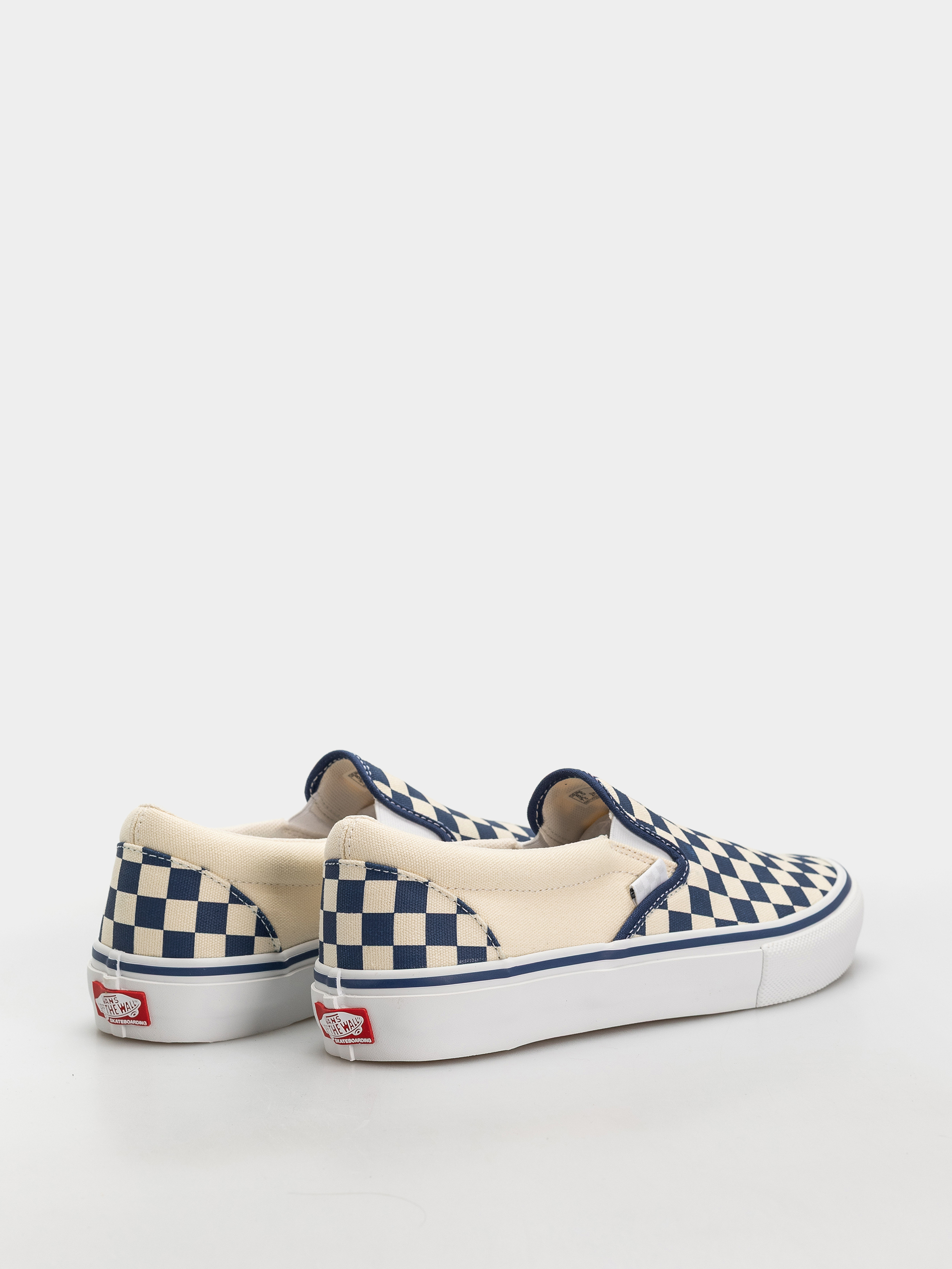 Topánky Vans Skate Slip On (blue checkerboard)