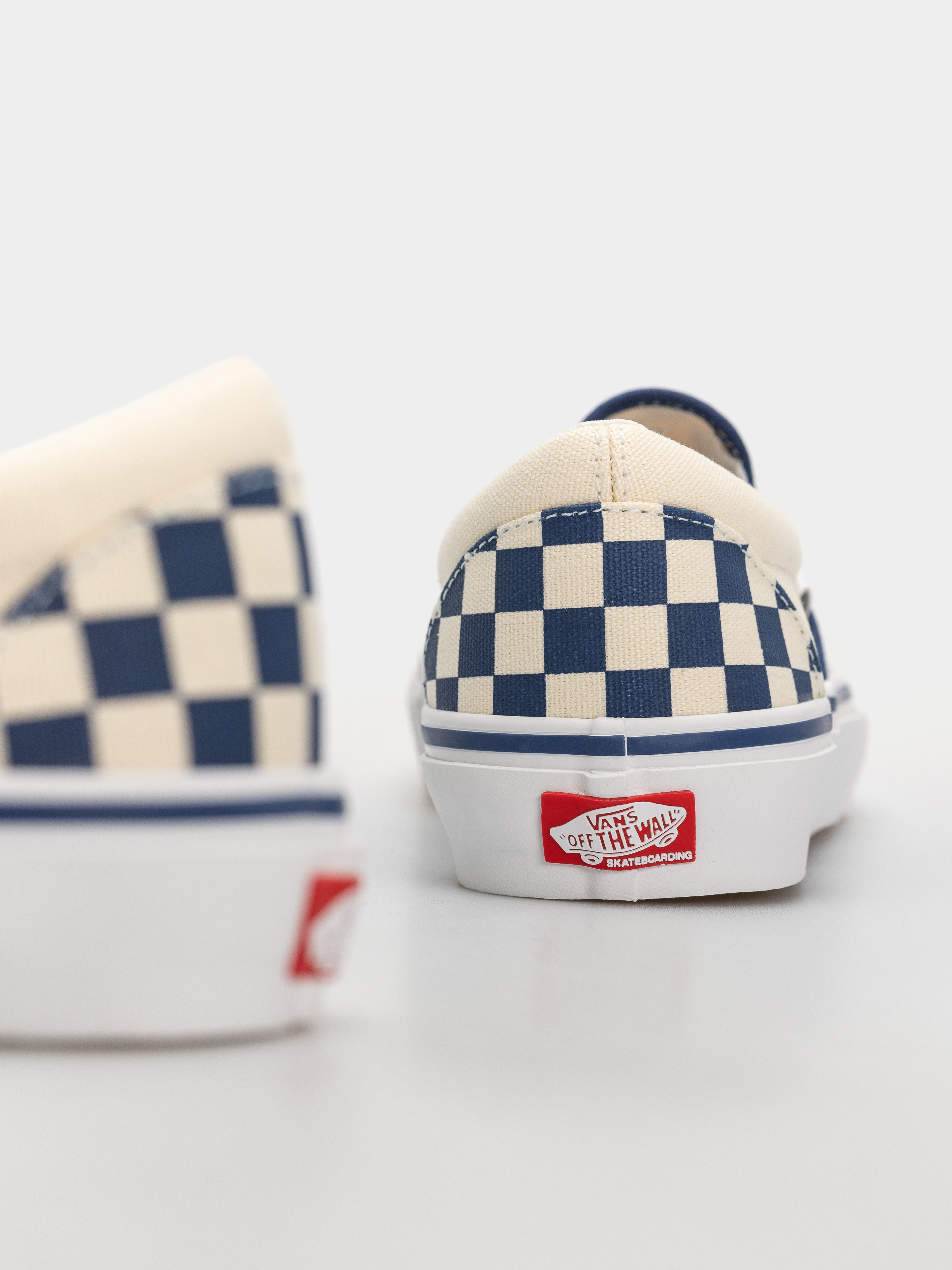 Topánky Vans Skate Slip On (blue checkerboard)