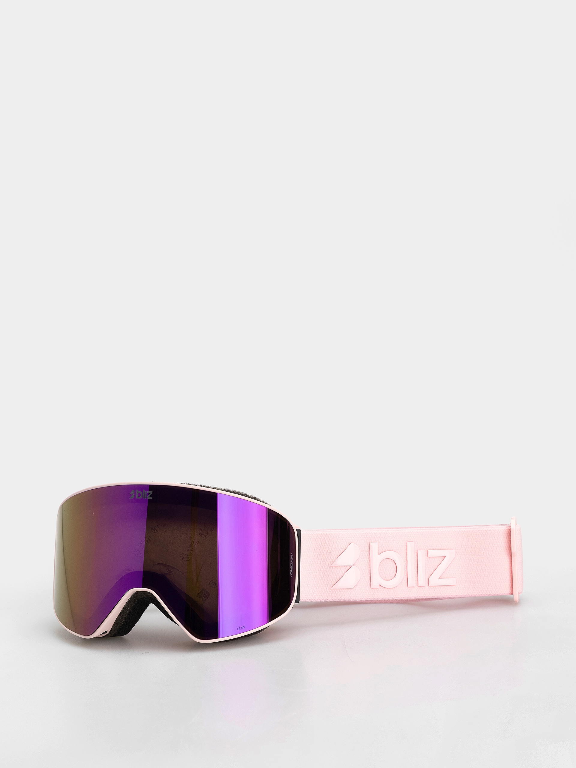 Snowboardové okuliare Bliz Flow (matte pink/brown w pink multi)
