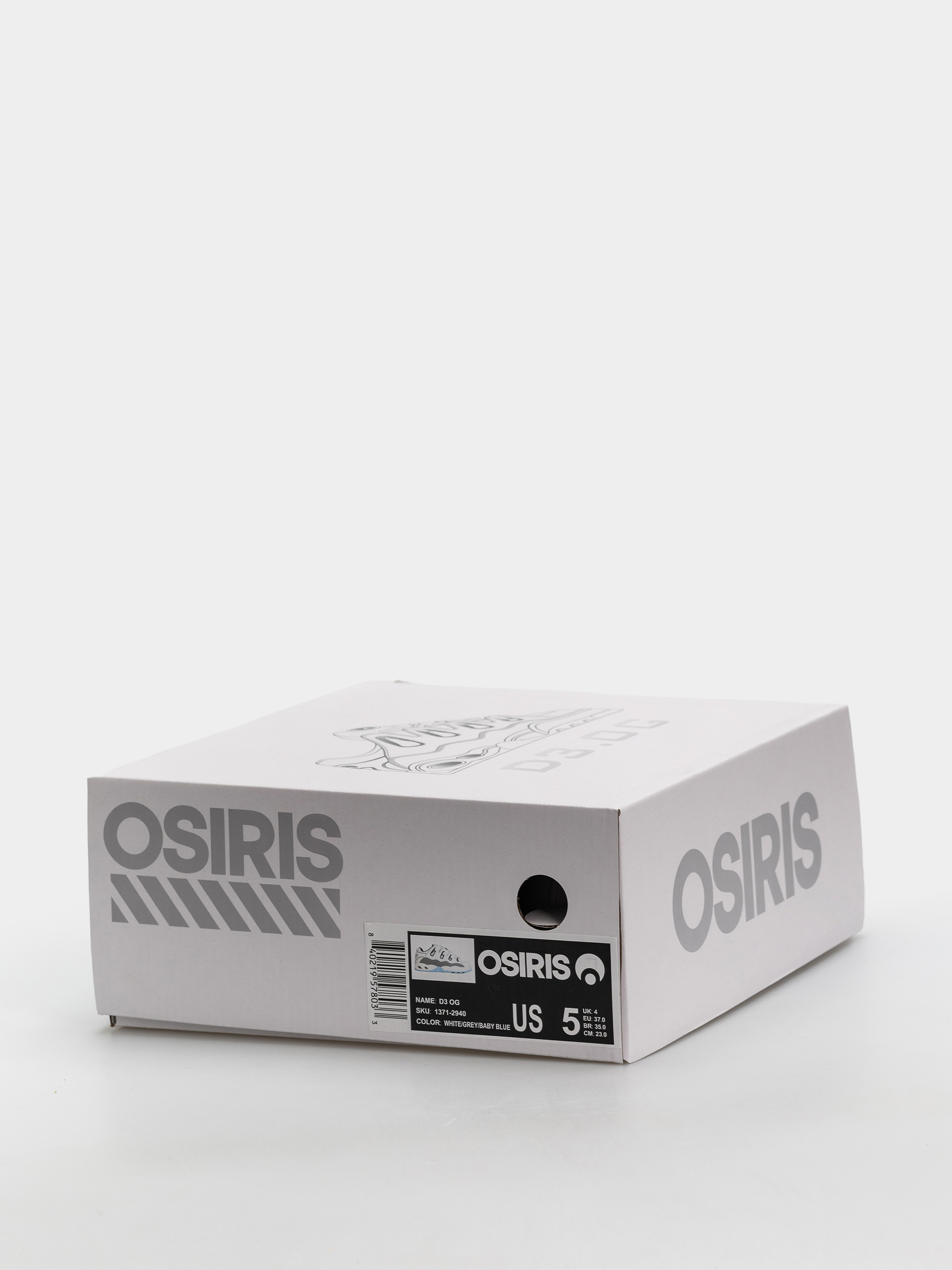Topánky Osiris D3 OG (white/grey/baby blue)