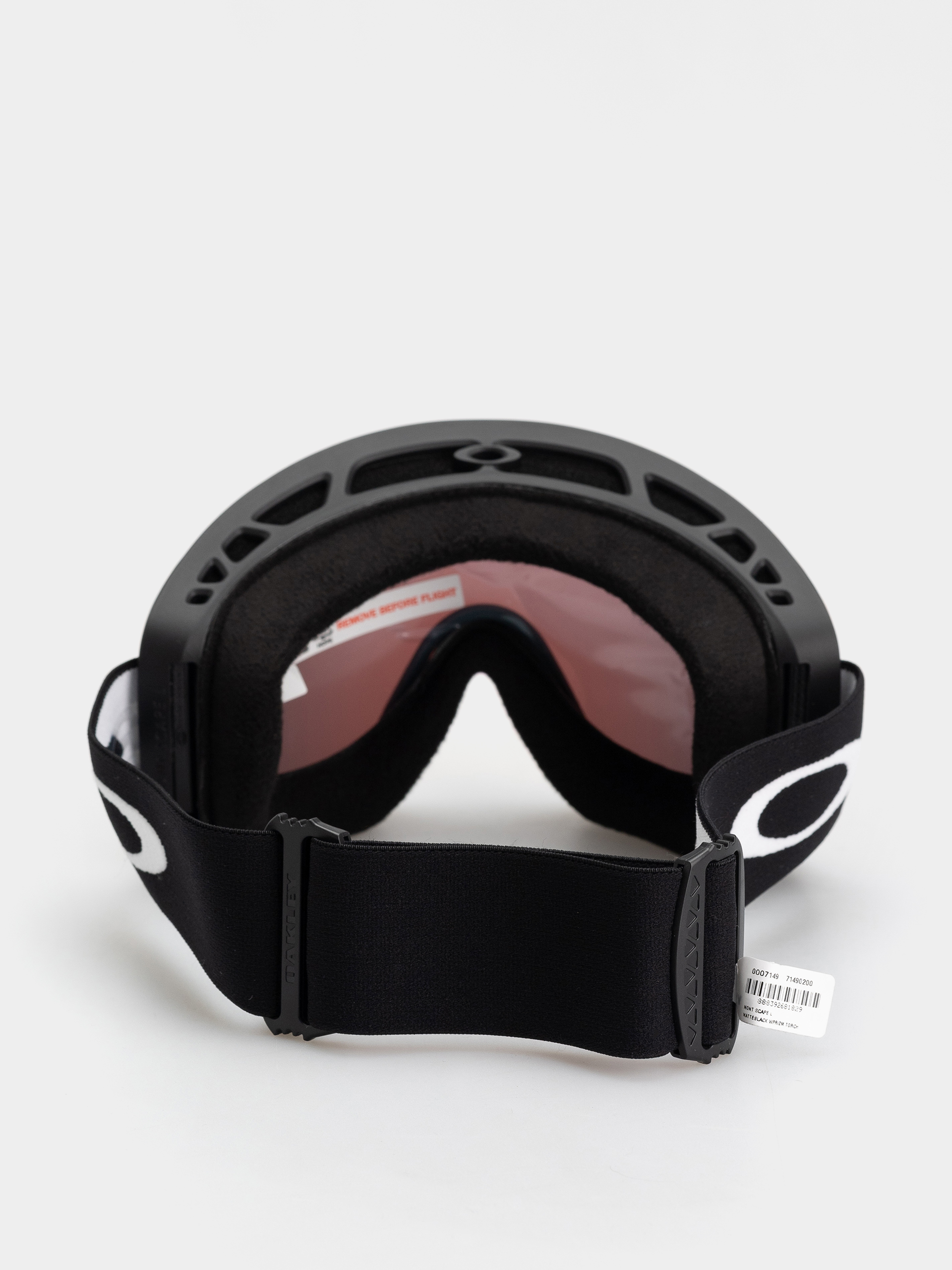 Snowboardové okuliare Oakley Mont Scape L (matte black/prizm torch)
