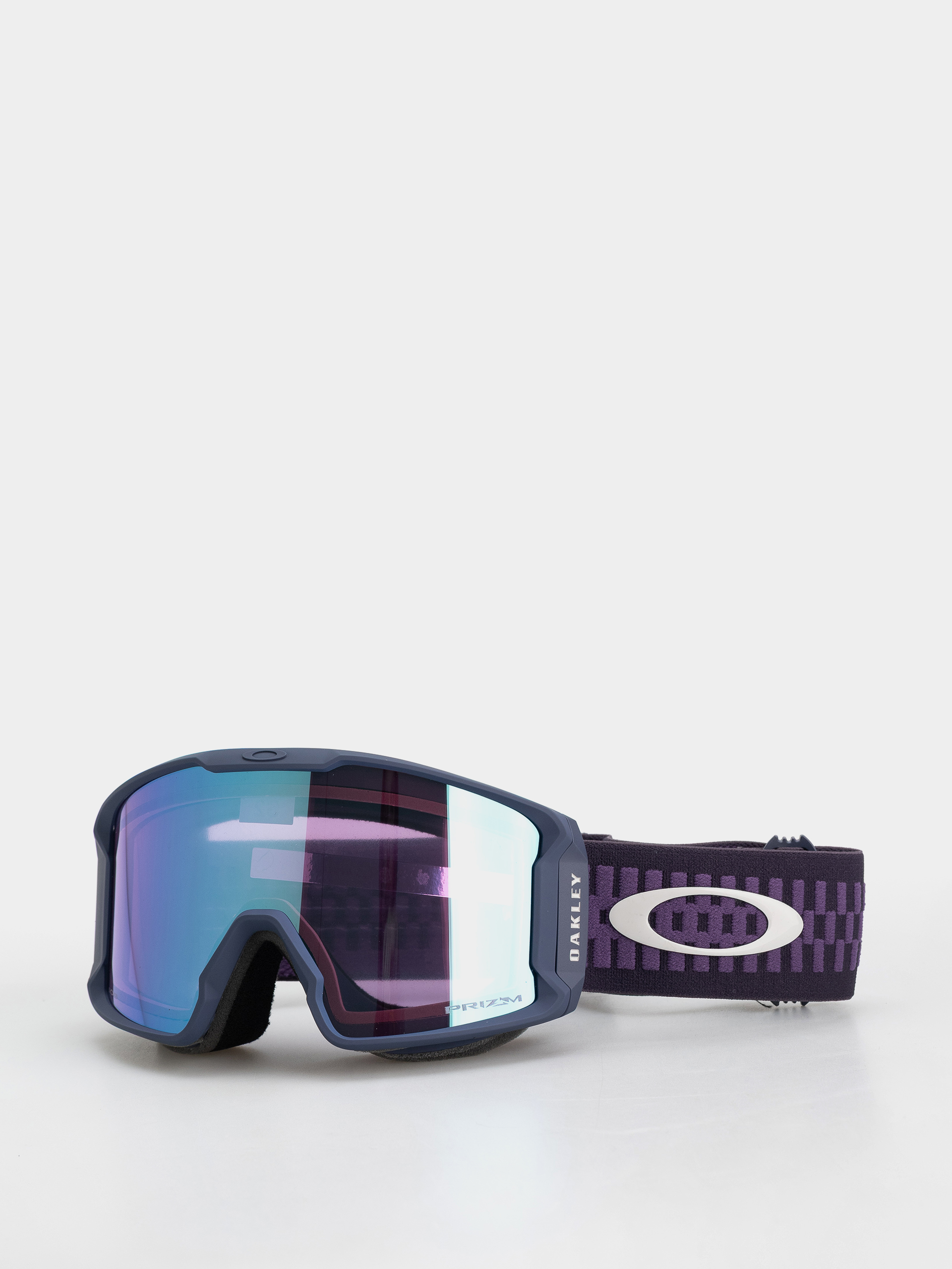 Snowboardové okuliare Oakley Line Miner L (amethyst black/prizm snow iced iridium)