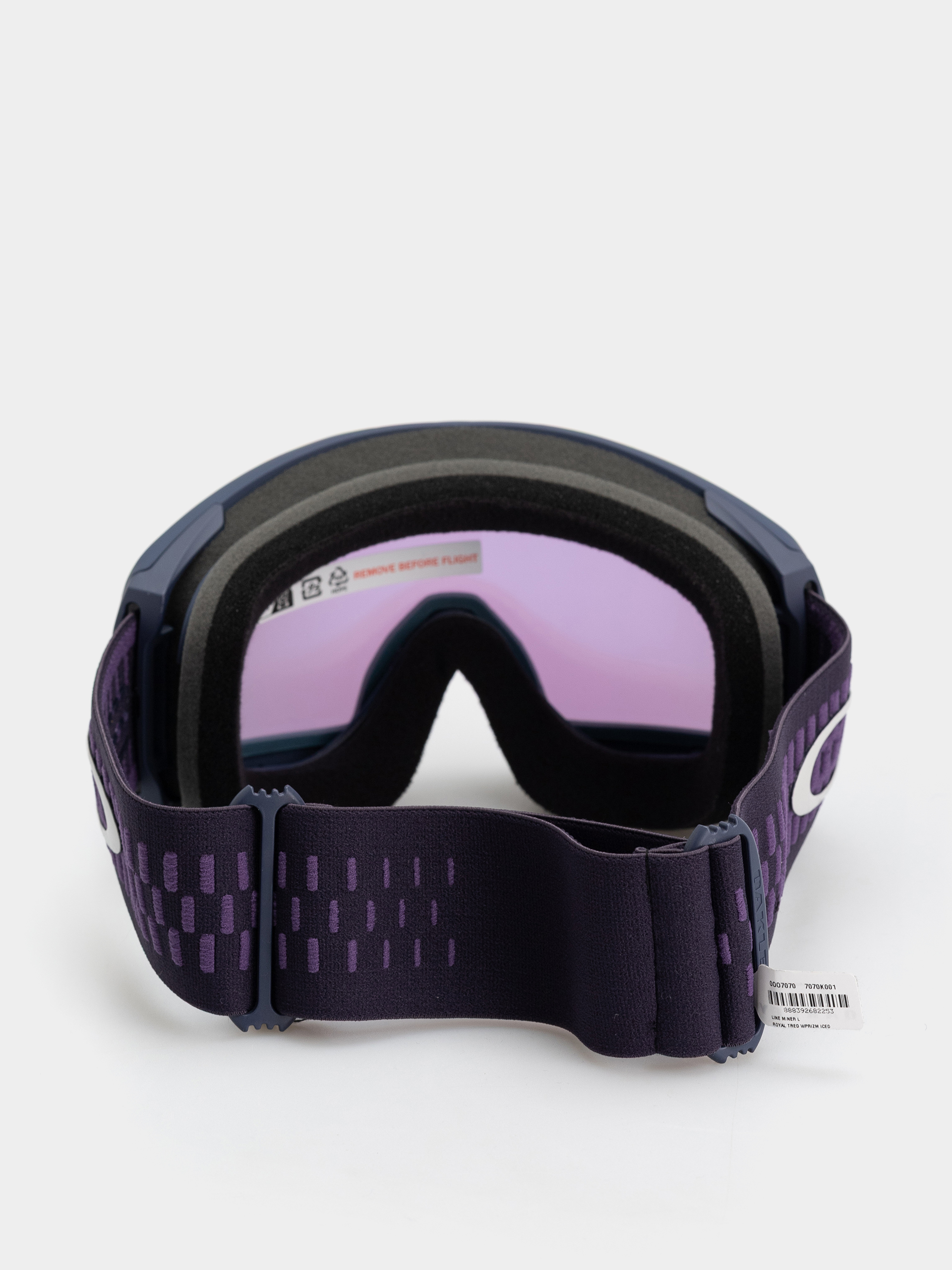 Snowboardové okuliare Oakley Line Miner L (amethyst black/prizm snow iced iridium)