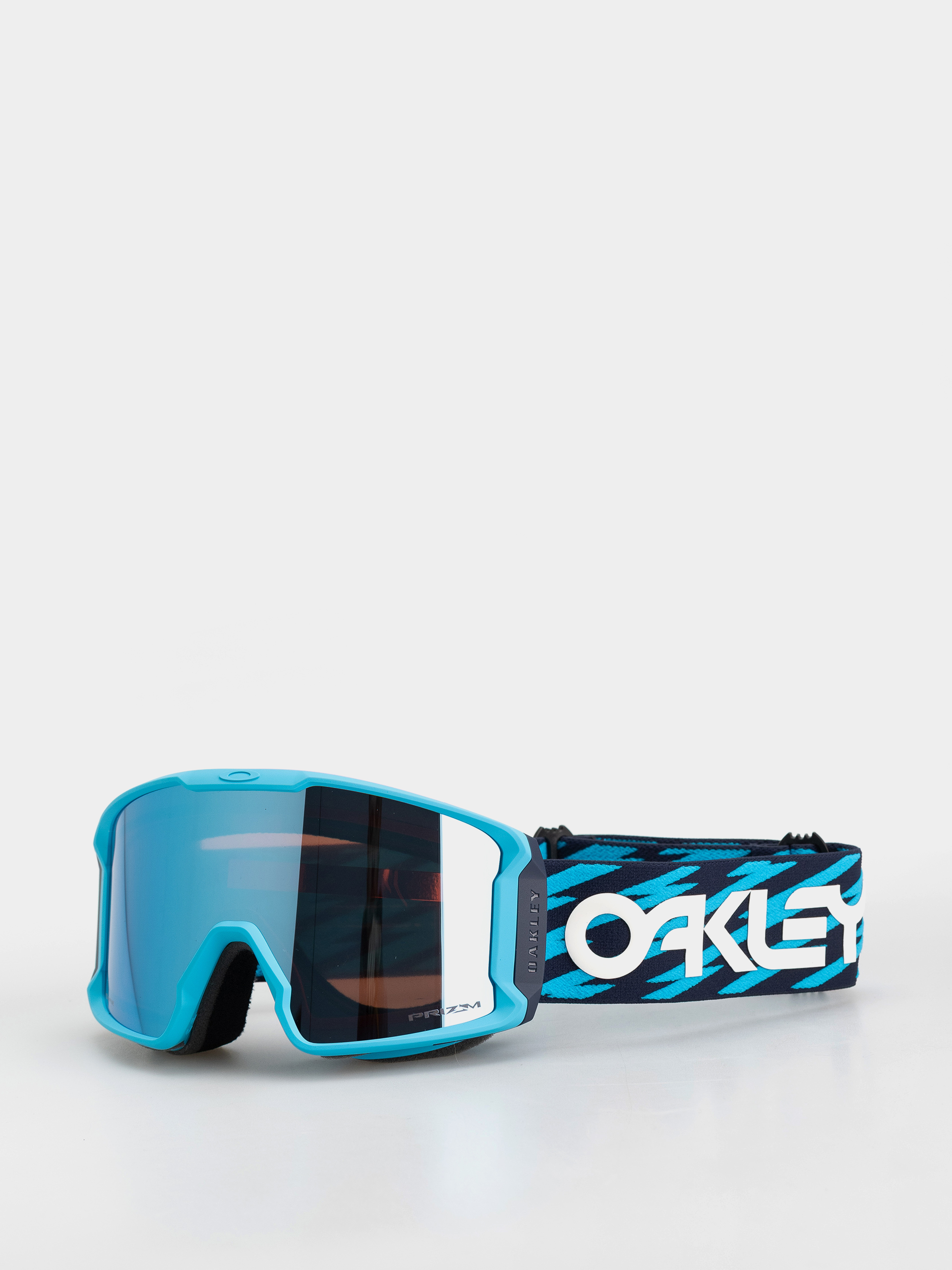 Snowboardové okuliare Oakley Line Miner L (flo blue/prizm snow sapphire iridium)