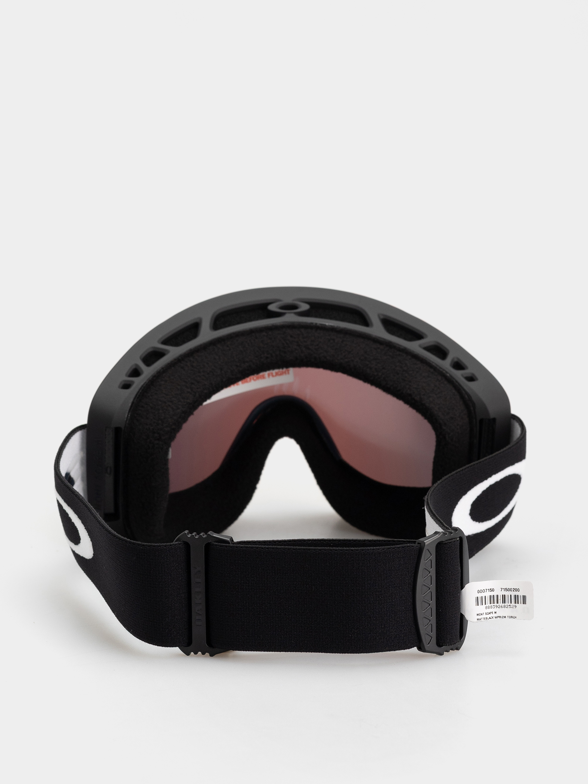 Snowboardové okuliare Oakley Mont Scape M (matte black/prizm torch)