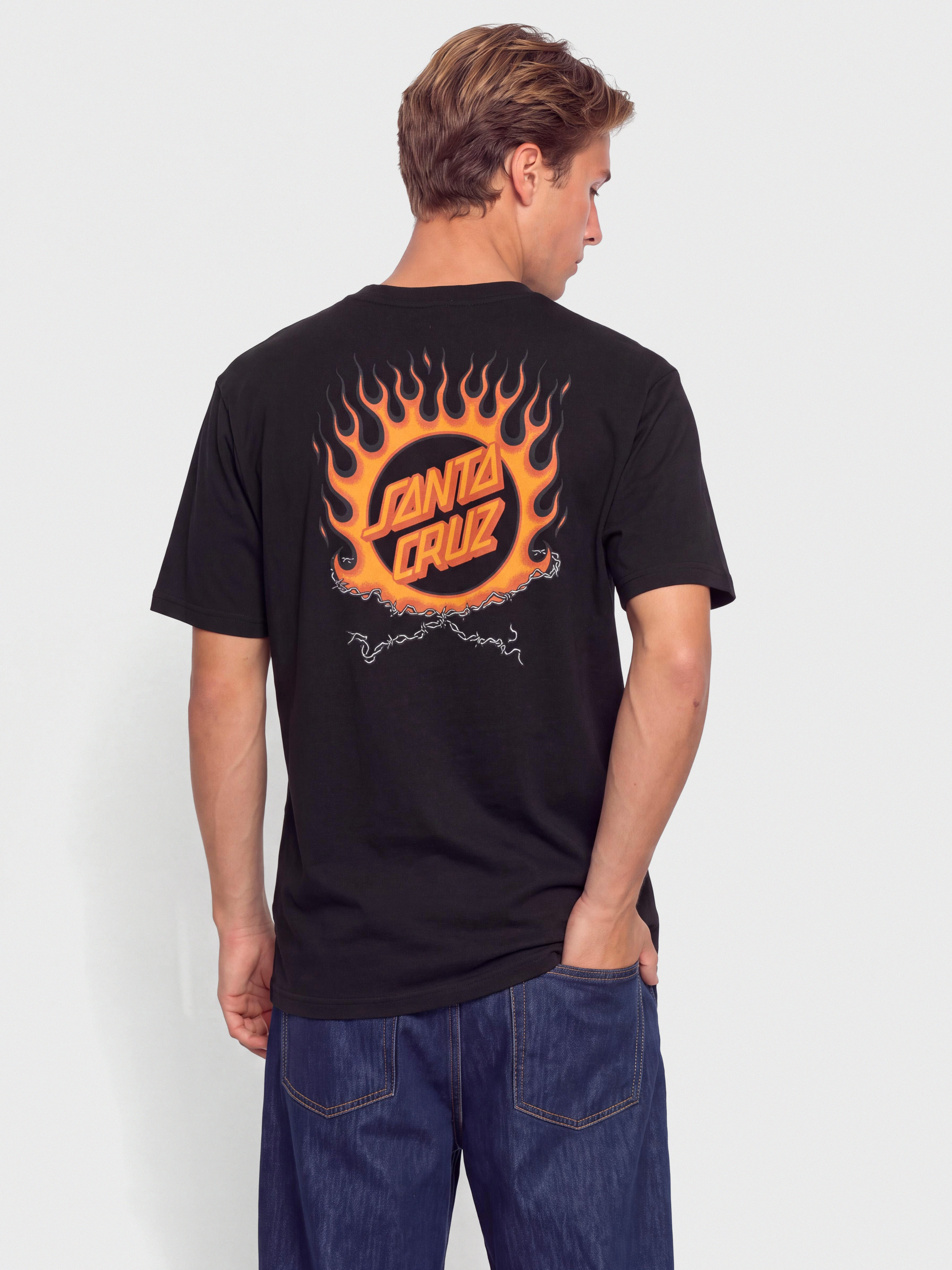 Tričko Santa Cruz Forging Dot (black)