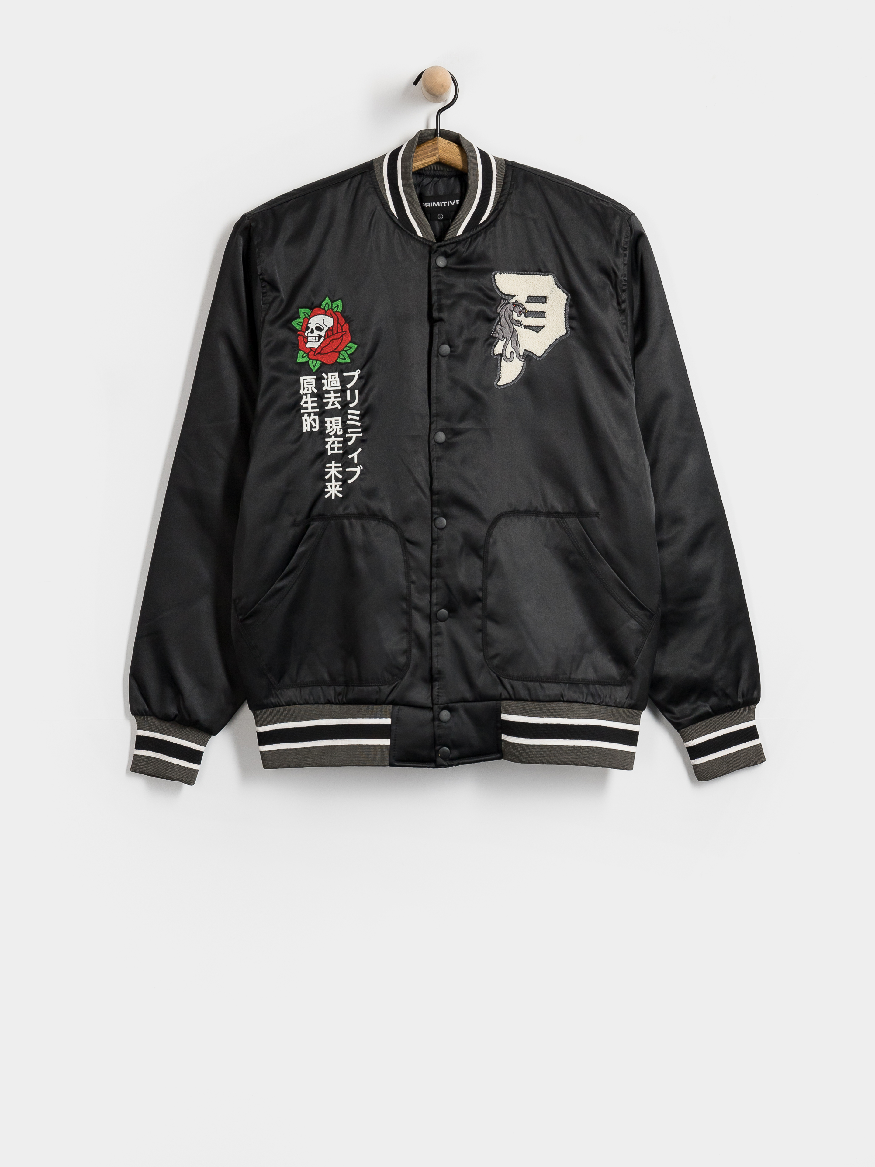 Bunda Primitive Outsider Varsity (black)