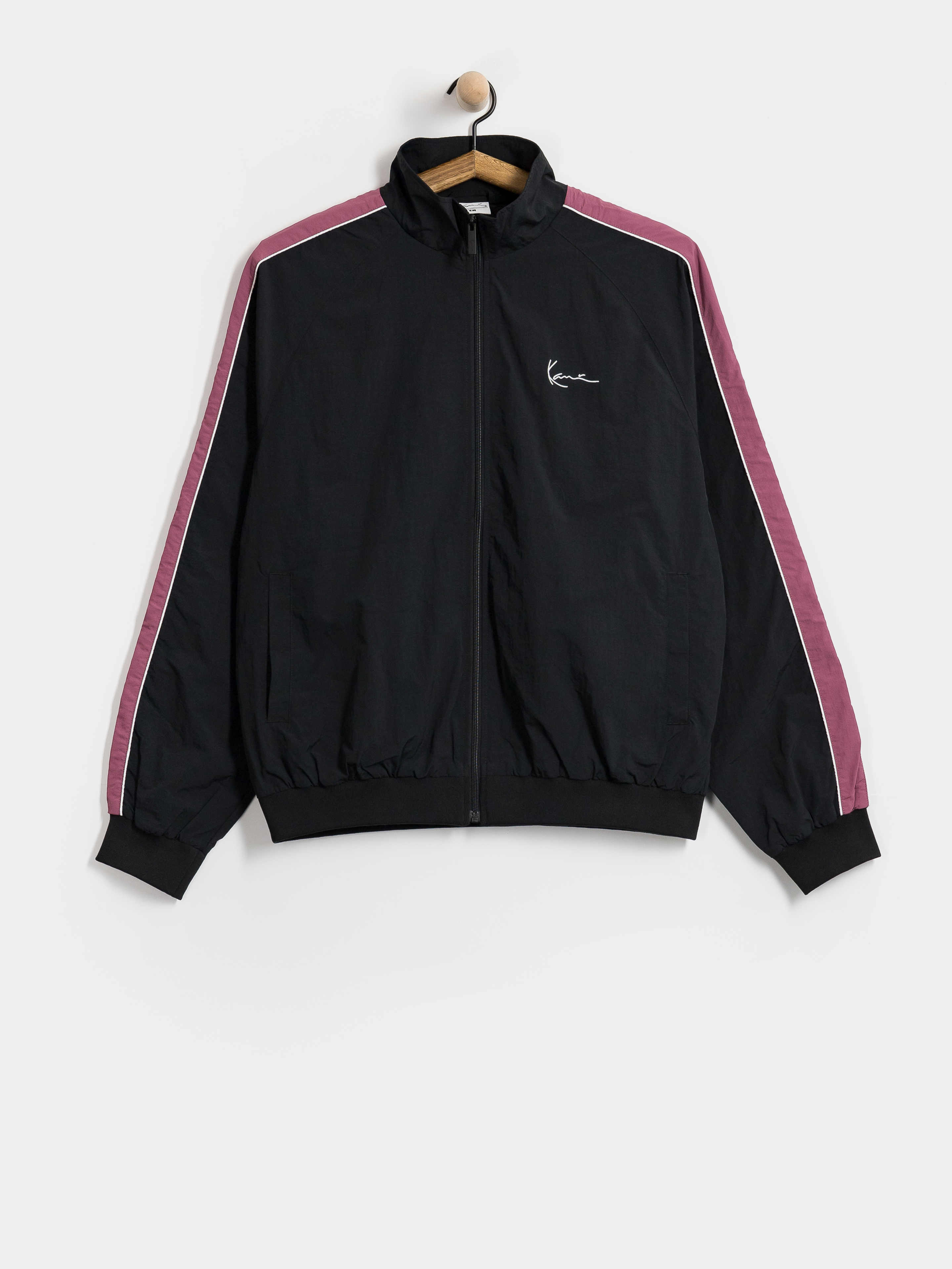 Bunda Karl Kani Signature Sidestripe Track (black/berry)