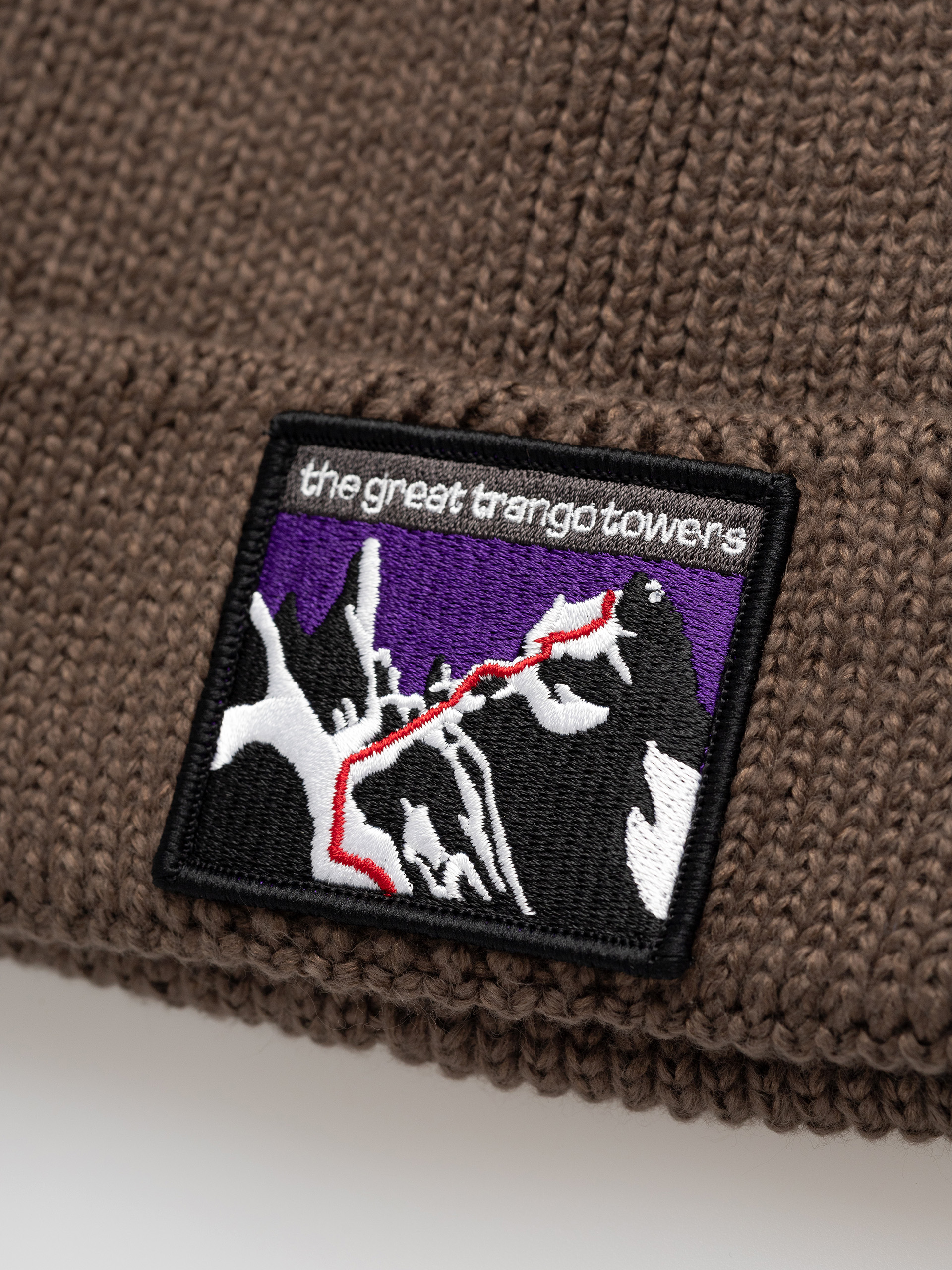 Čiapka The North Face Tnf Logo Box Cuffed (smokey brown/expedition)