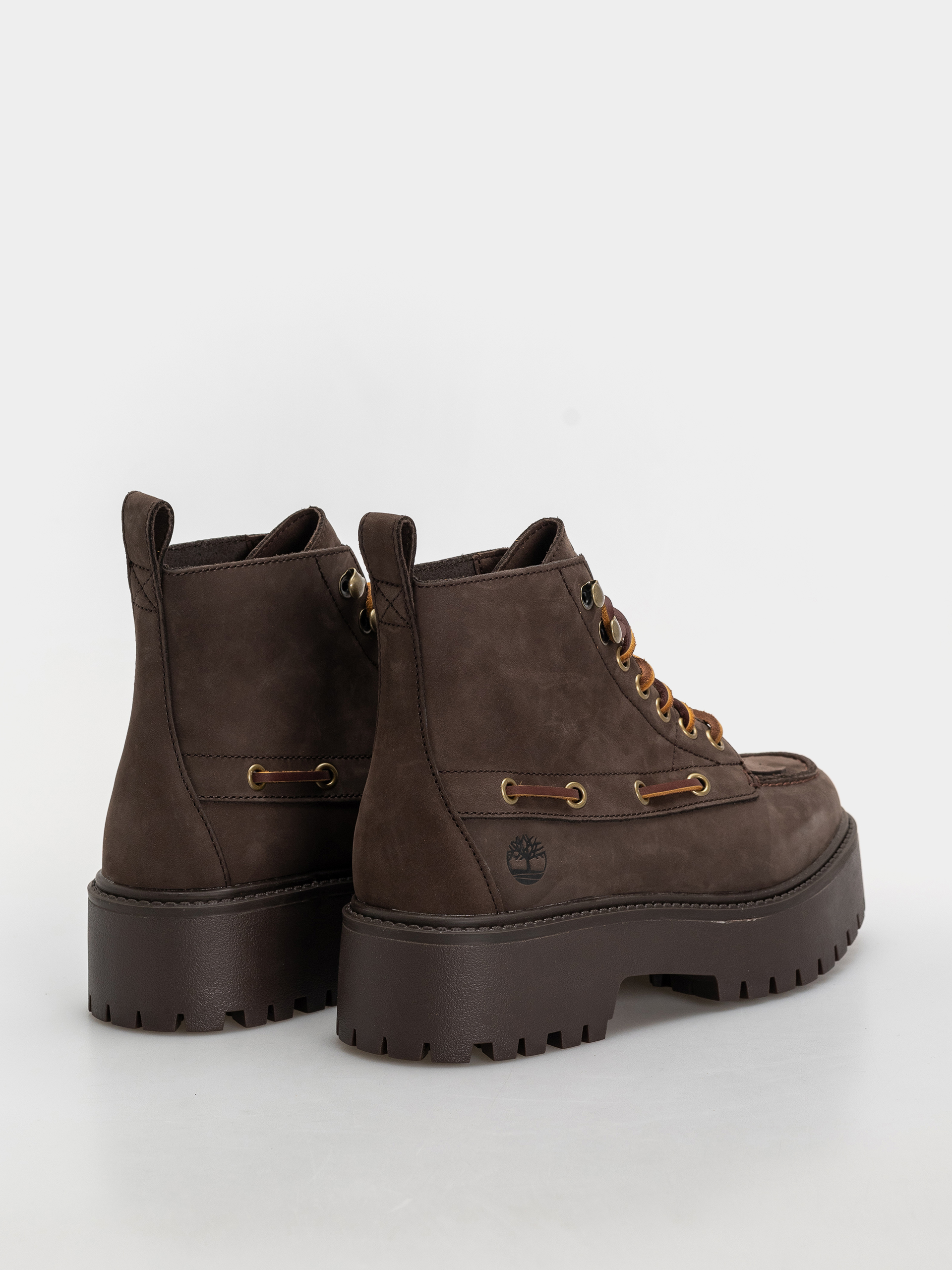 Zimné topánky Timberland Stone Street Mid Wmn (dark brown nubuck)