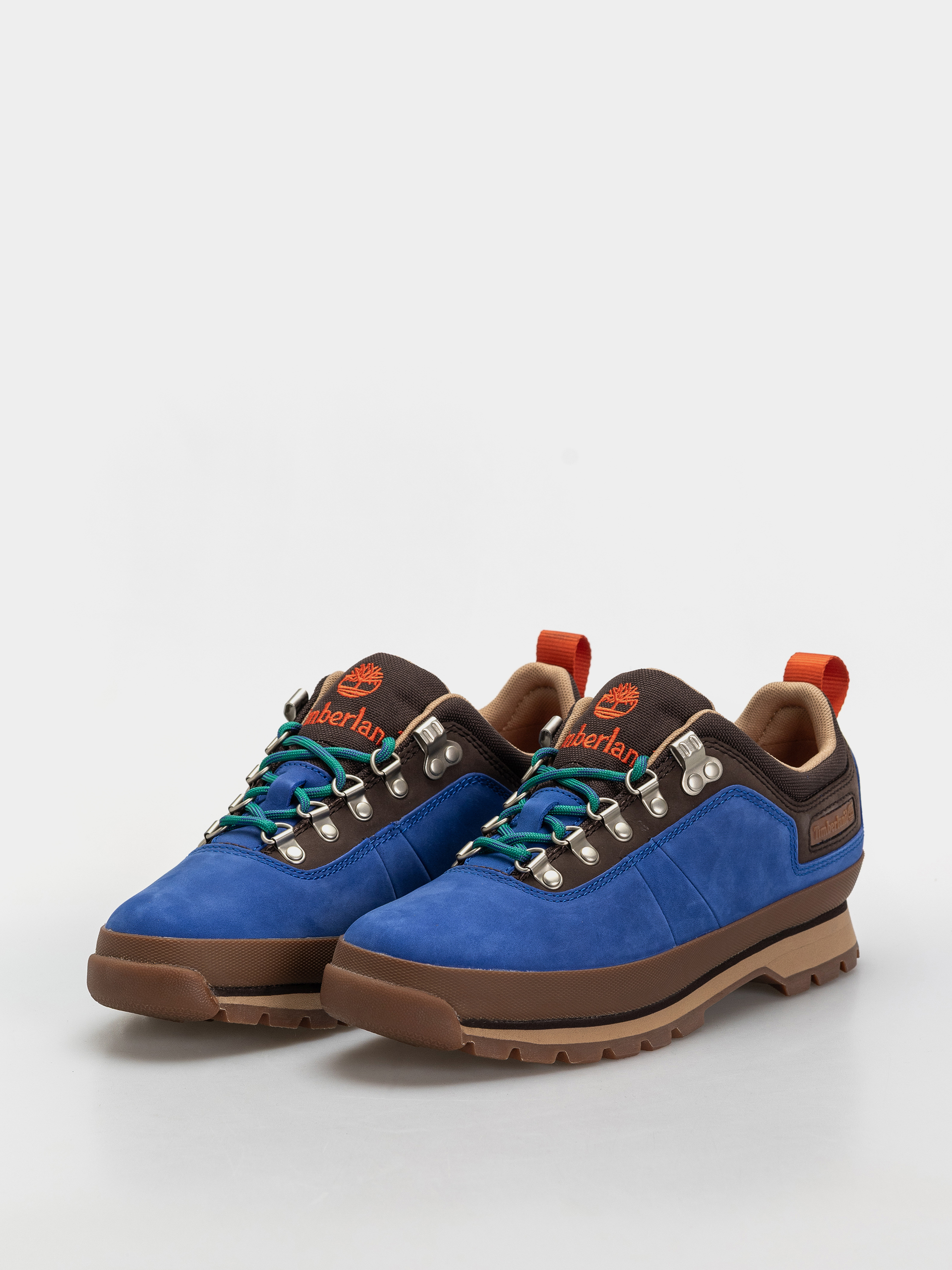 Zimné topánky Timberland Euro Hiker Low Lace (bright blue nubuck)