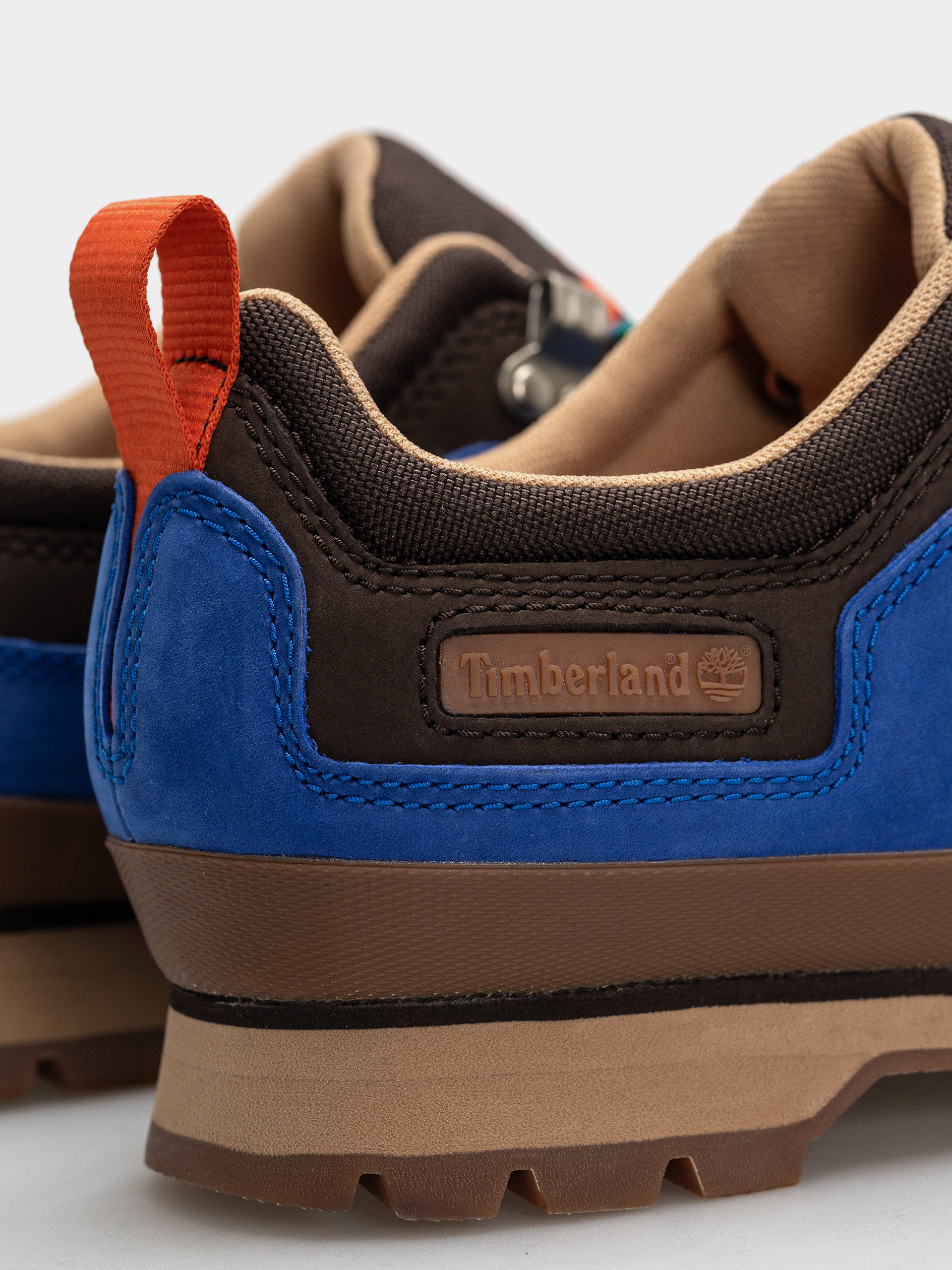 Zimné topánky Timberland Euro Hiker Low Lace (bright blue nubuck)