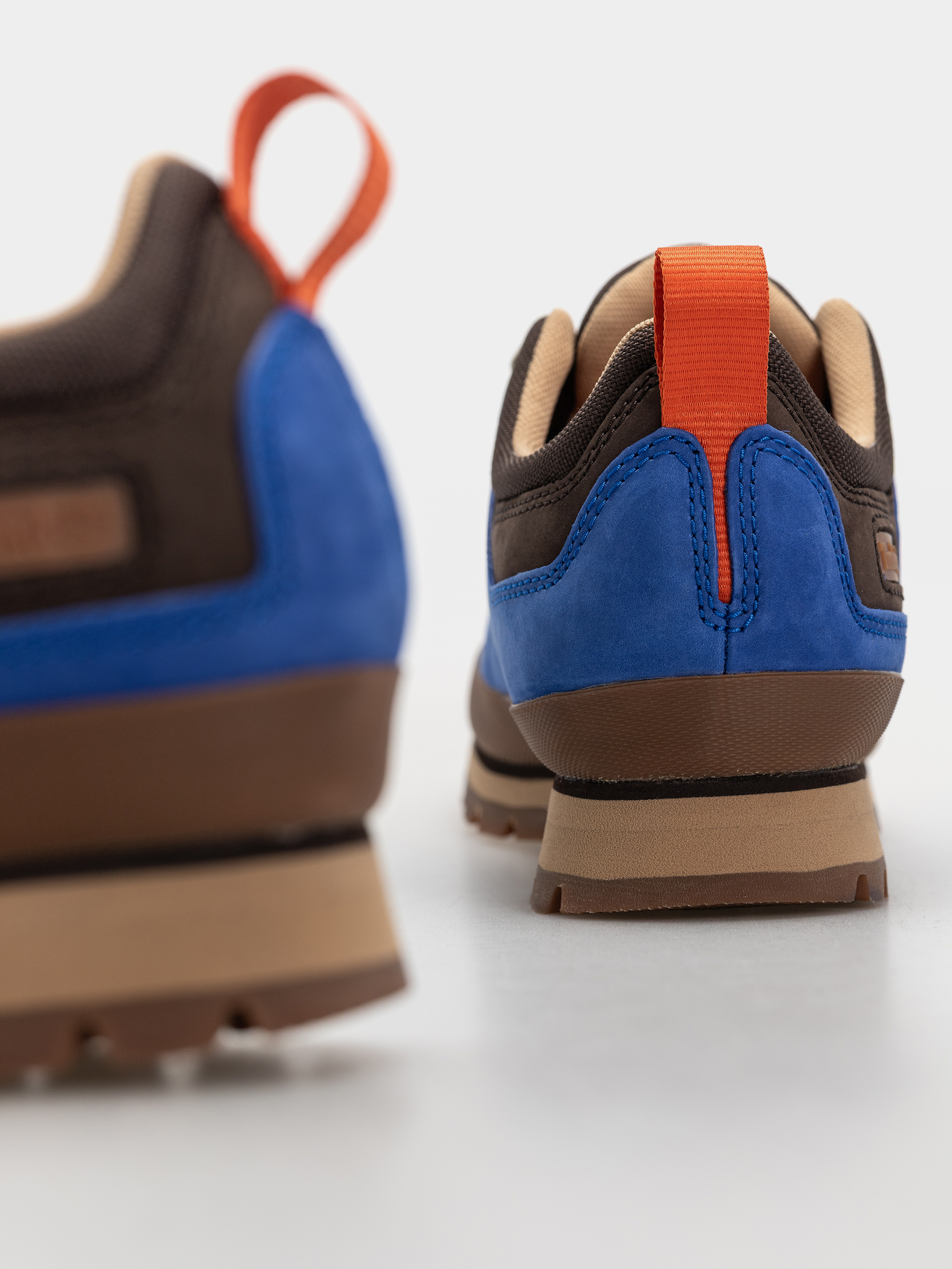 Zimné topánky Timberland Euro Hiker Low Lace (bright blue nubuck)