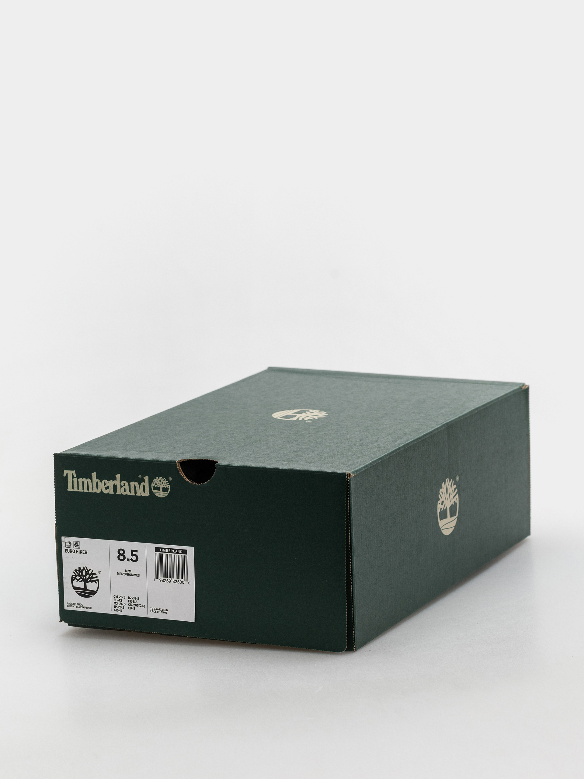 Zimné topánky Timberland Euro Hiker Low Lace (bright blue nubuck)