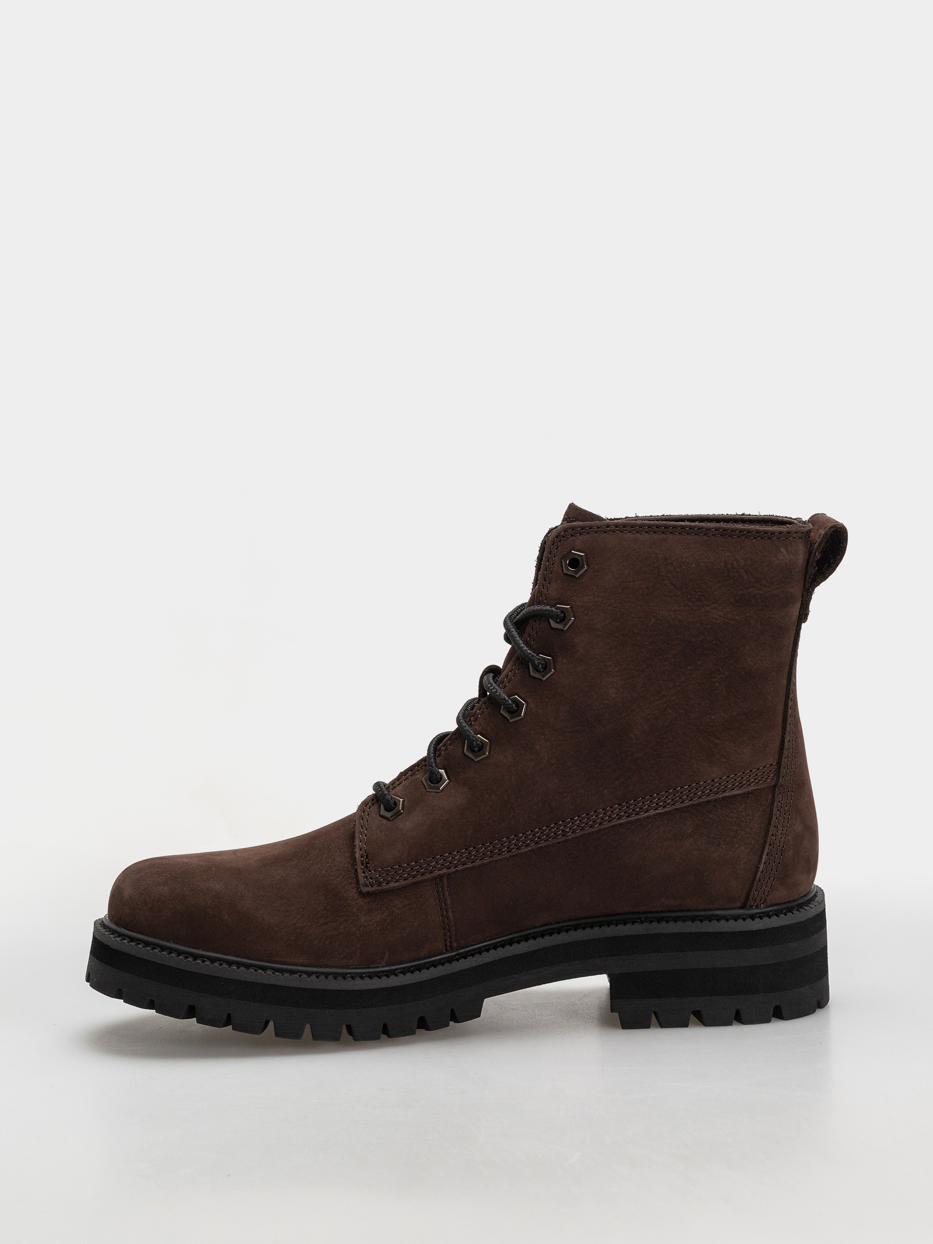 Zimné topánky Timberland Britton Drive Mid Lace (dark brown nubuck)