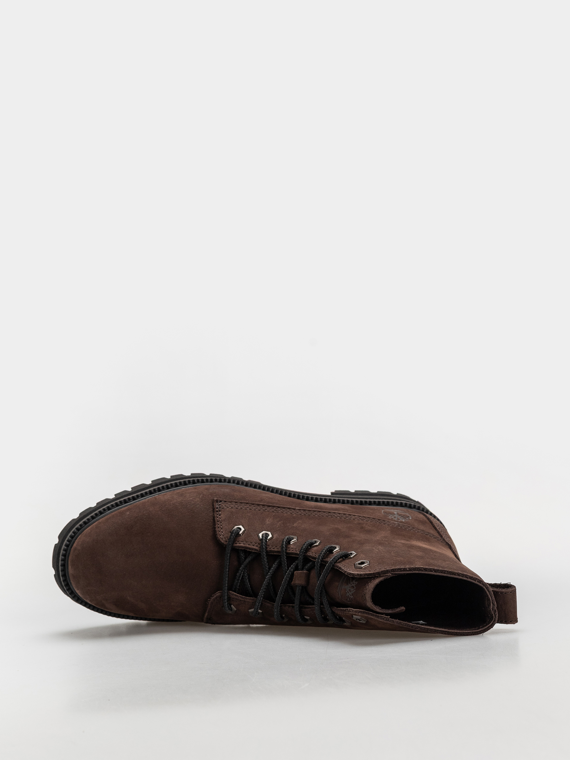 Zimné topánky Timberland Britton Drive Mid Lace (dark brown nubuck)
