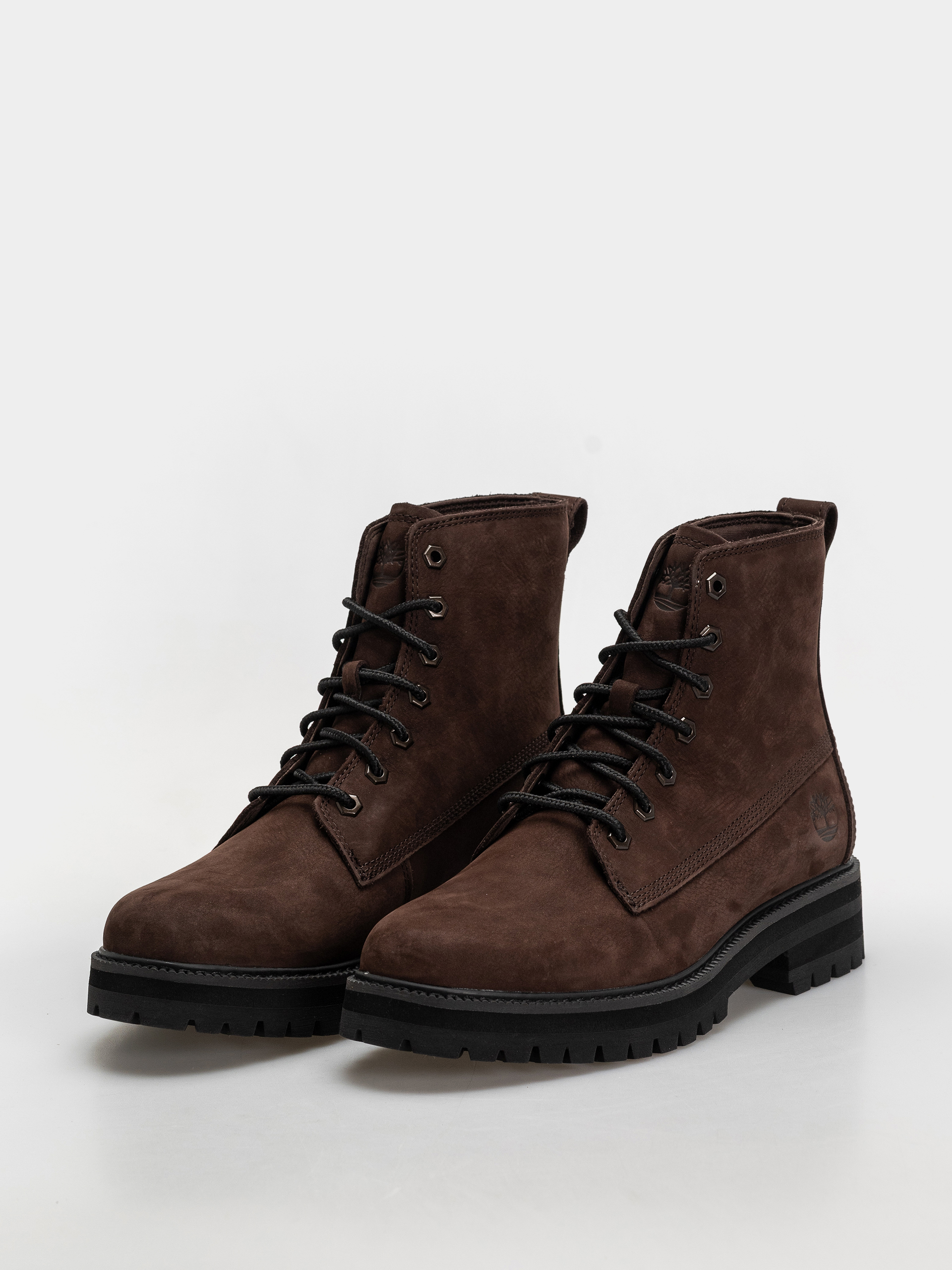 Zimné topánky Timberland Britton Drive Mid Lace (dark brown nubuck)