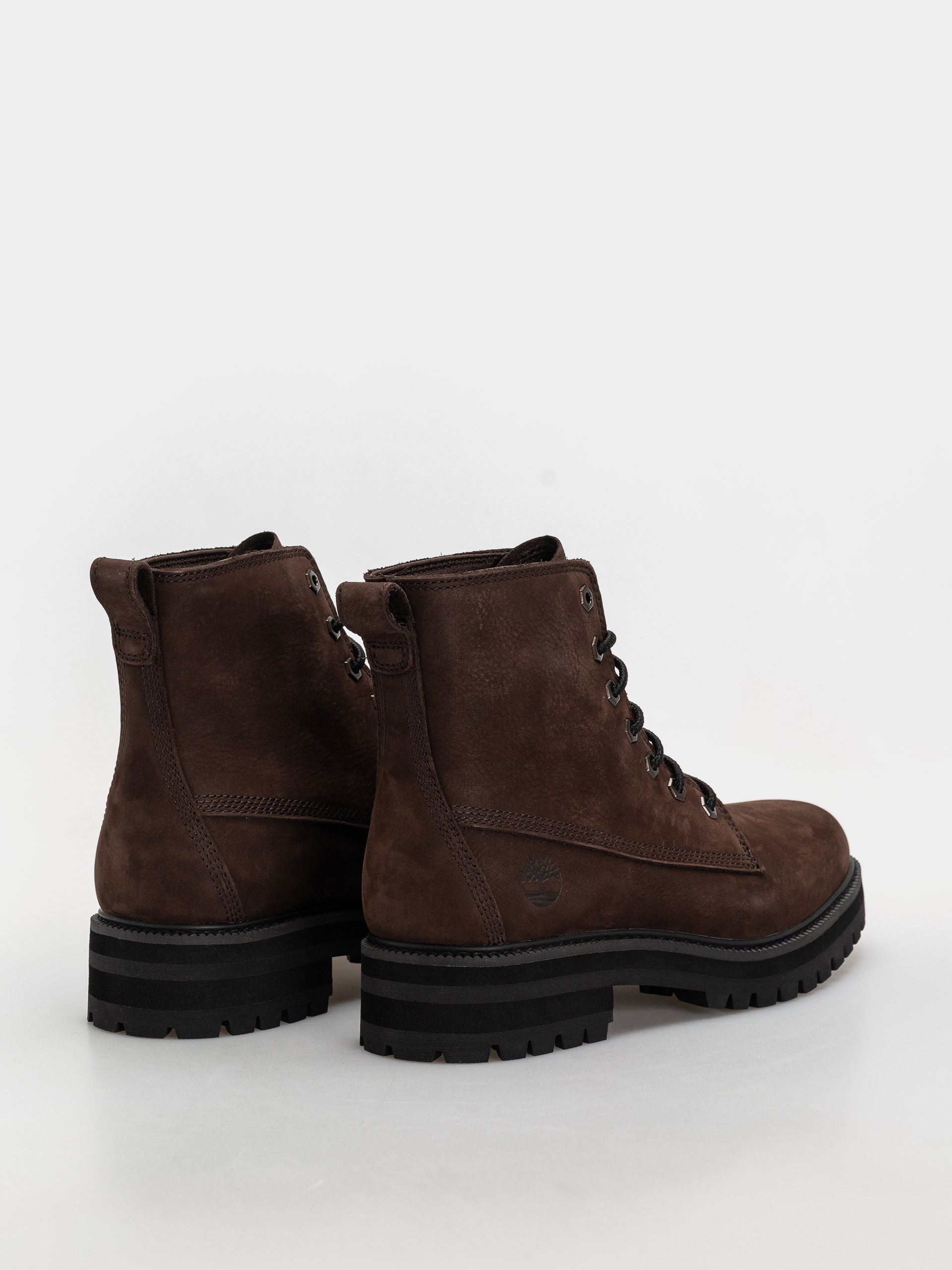 Zimné topánky Timberland Britton Drive Mid Lace (dark brown nubuck)