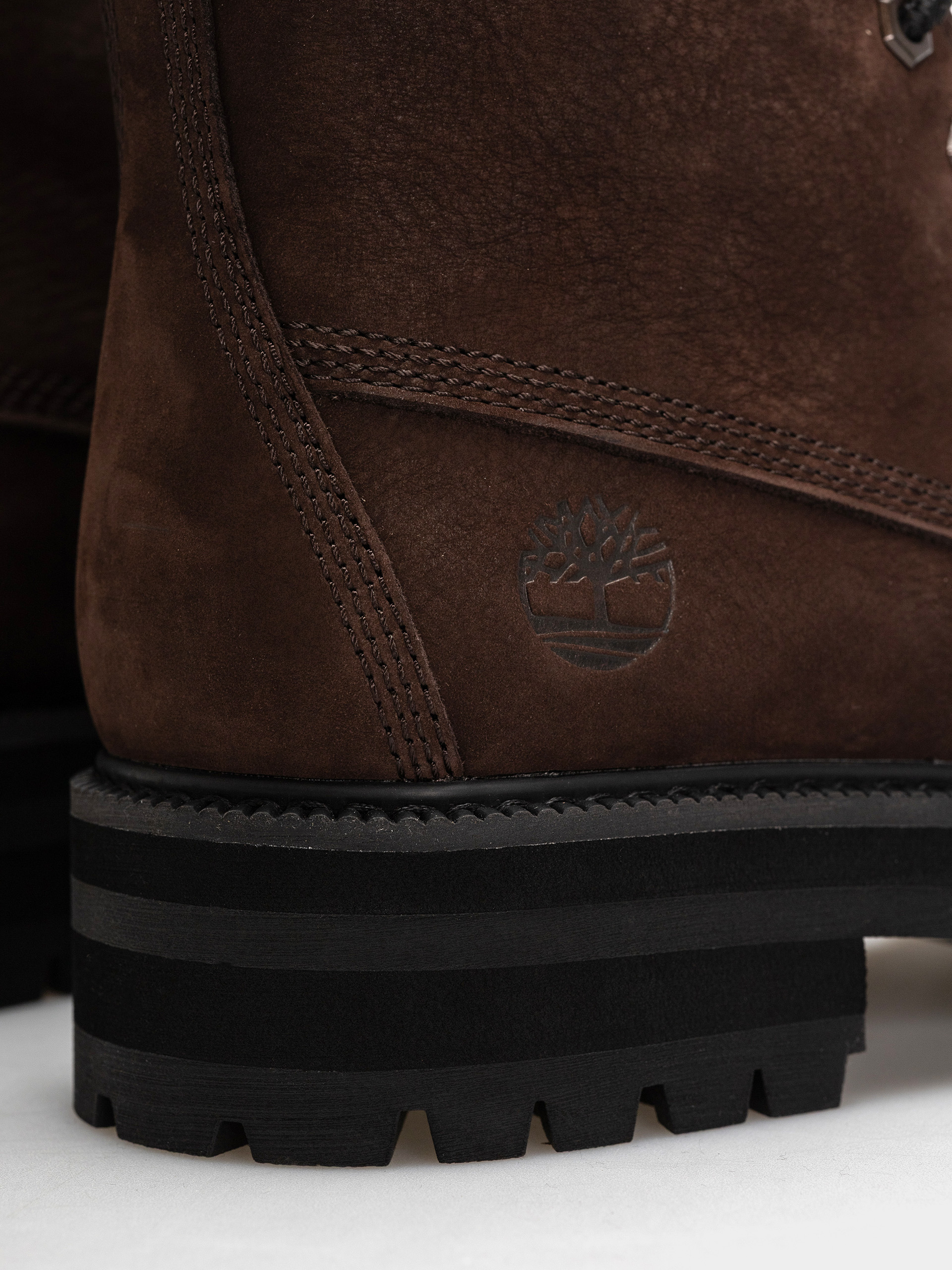 Zimné topánky Timberland Britton Drive Mid Lace (dark brown nubuck)