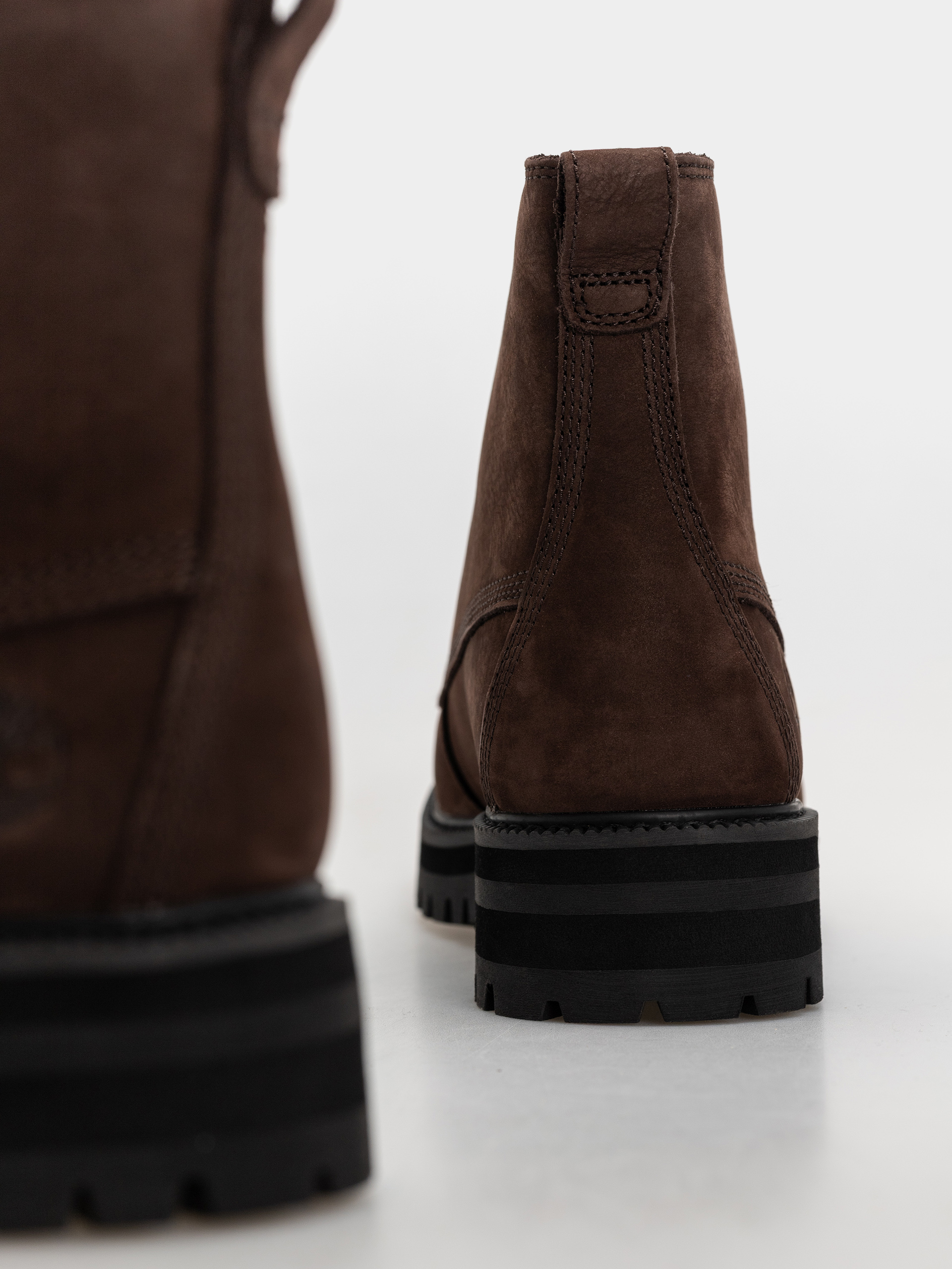 Zimné topánky Timberland Britton Drive Mid Lace (dark brown nubuck)