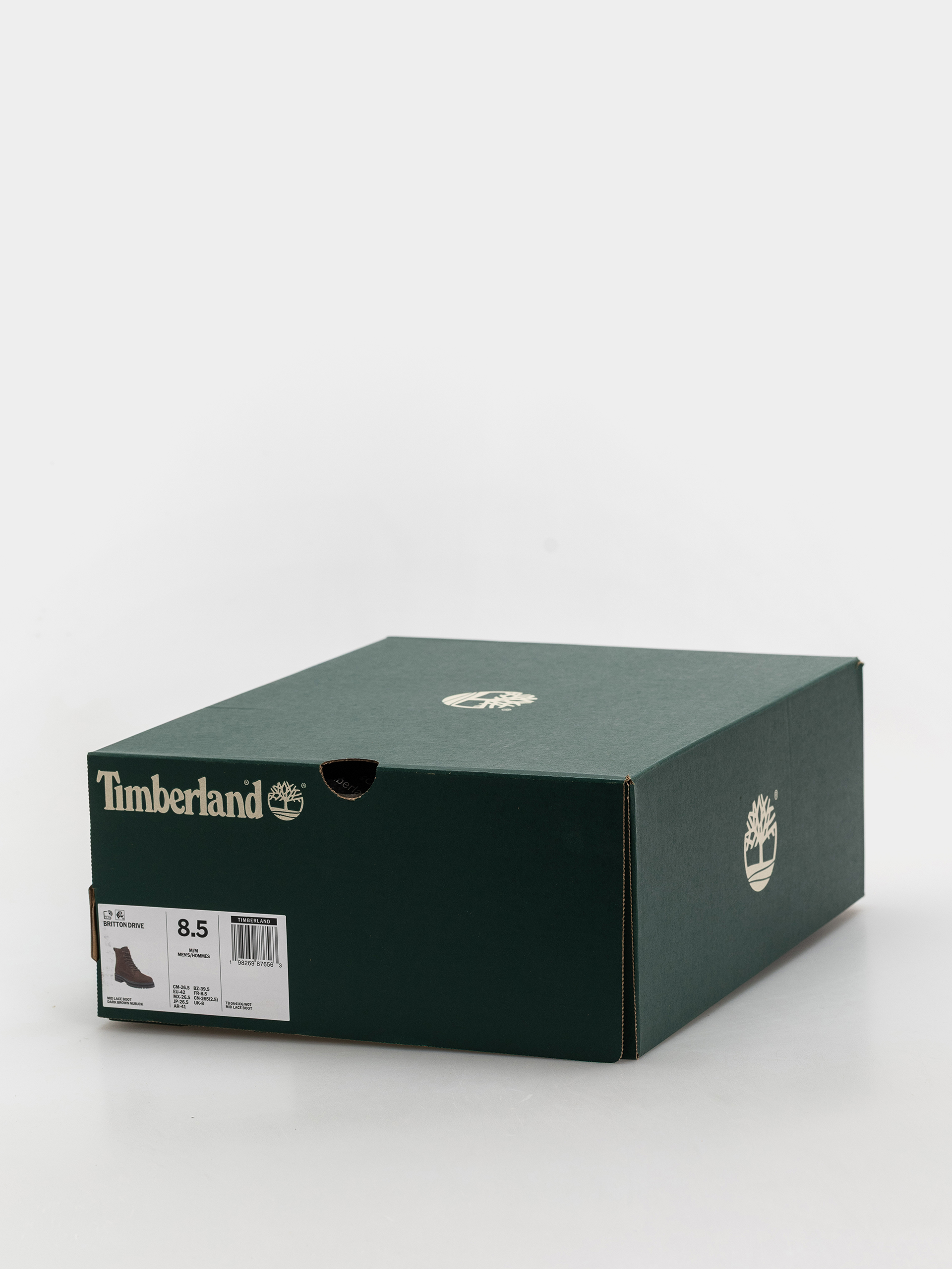 Zimné topánky Timberland Britton Drive Mid Lace (dark brown nubuck)