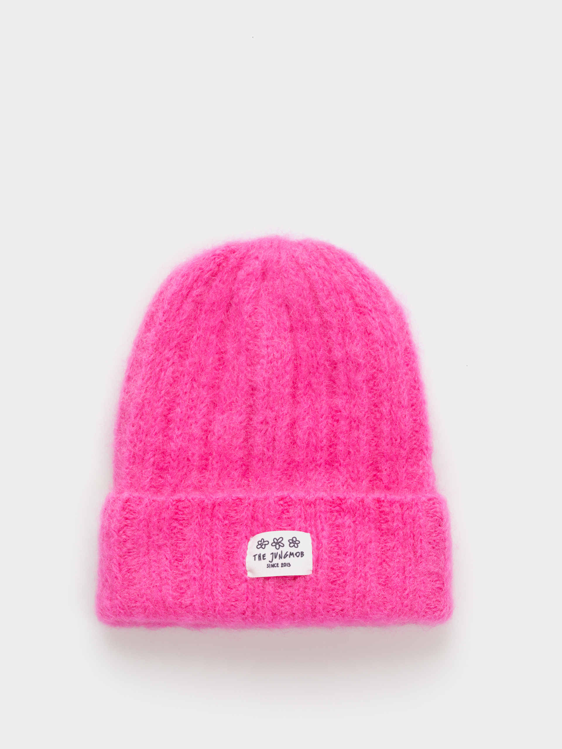 Čiapka Jungmob Moher Fluffy (electric pink)