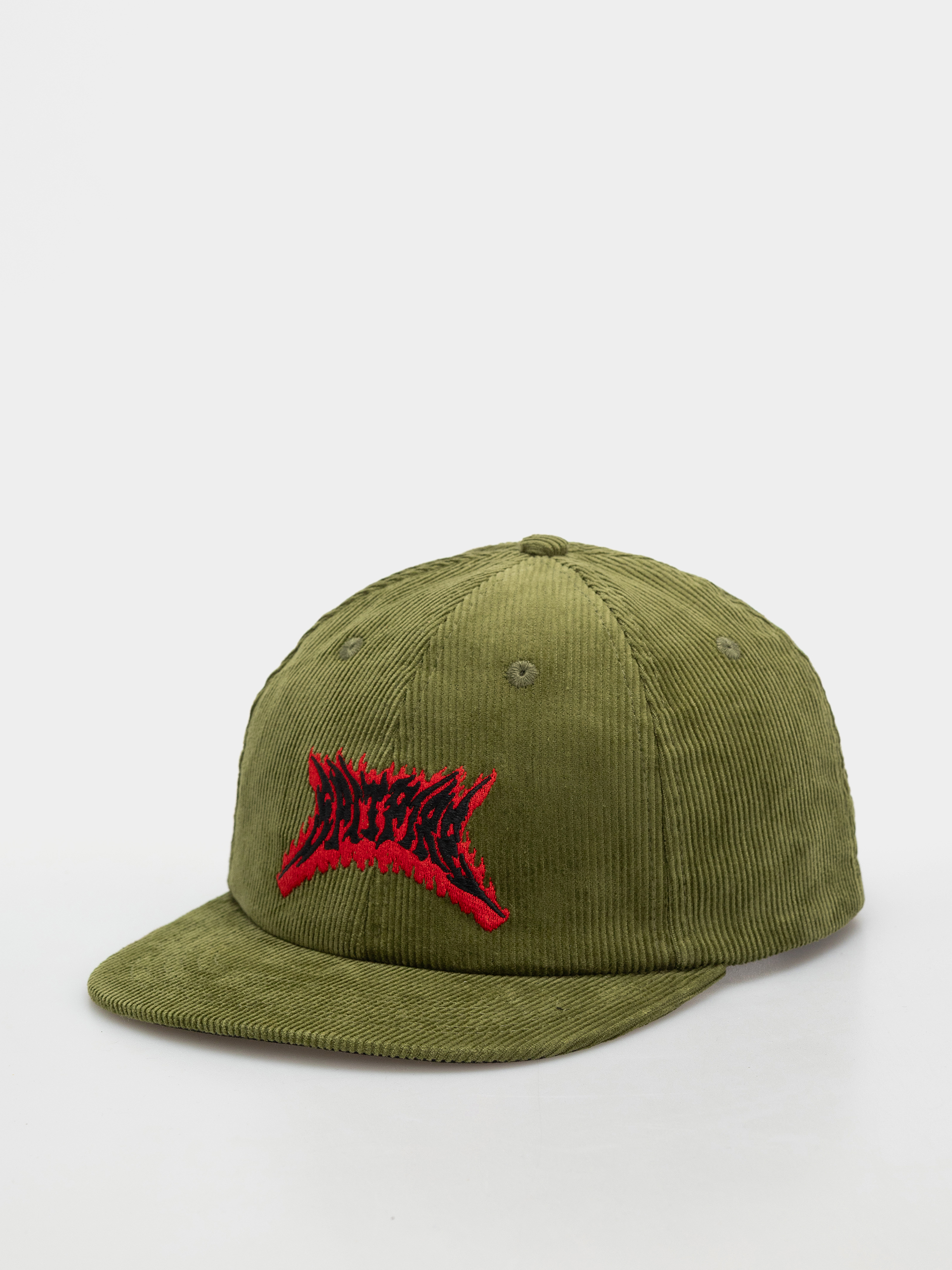 Šiltovka Spitfire Flame Out (olive/red/black)