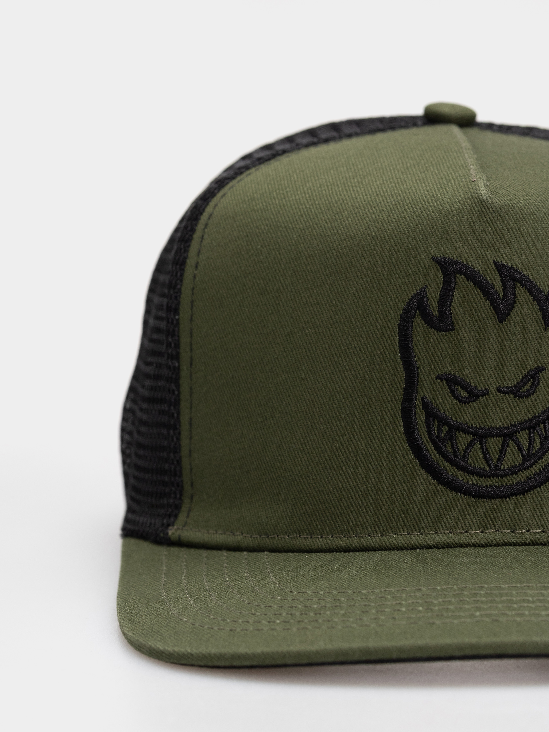 Šiltovka Spitfire Bighead (olive twill/black mesh)