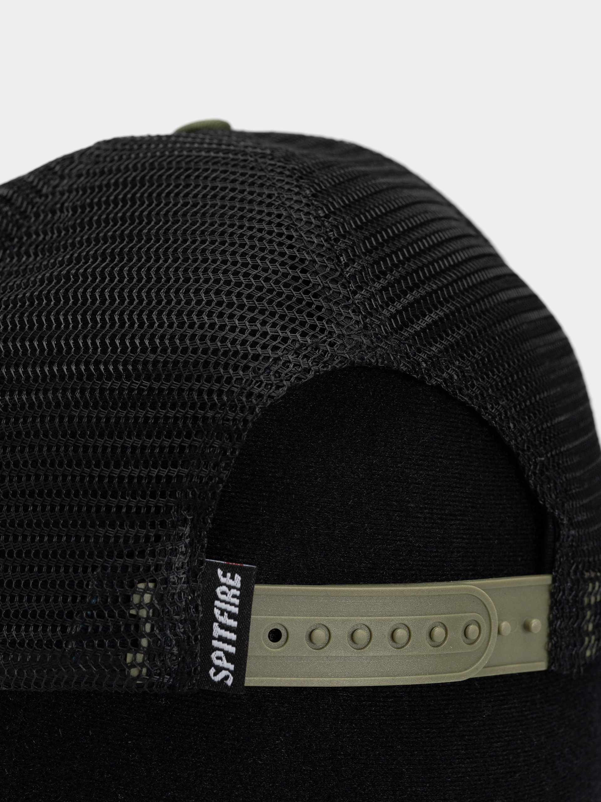 Šiltovka Spitfire Bighead (olive twill/black mesh)