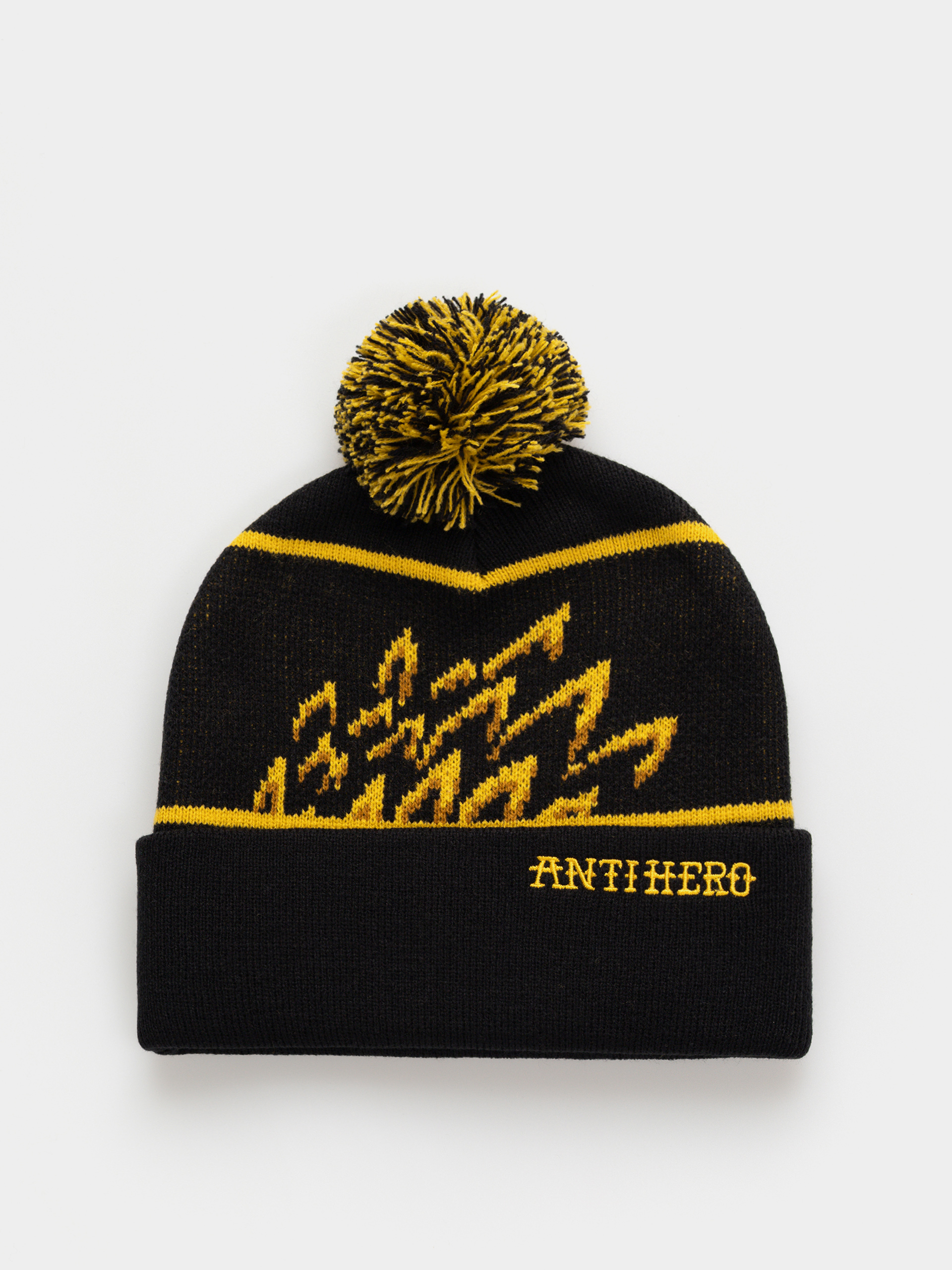 Čiapka Antihero Eagle Pom (black/yellow)