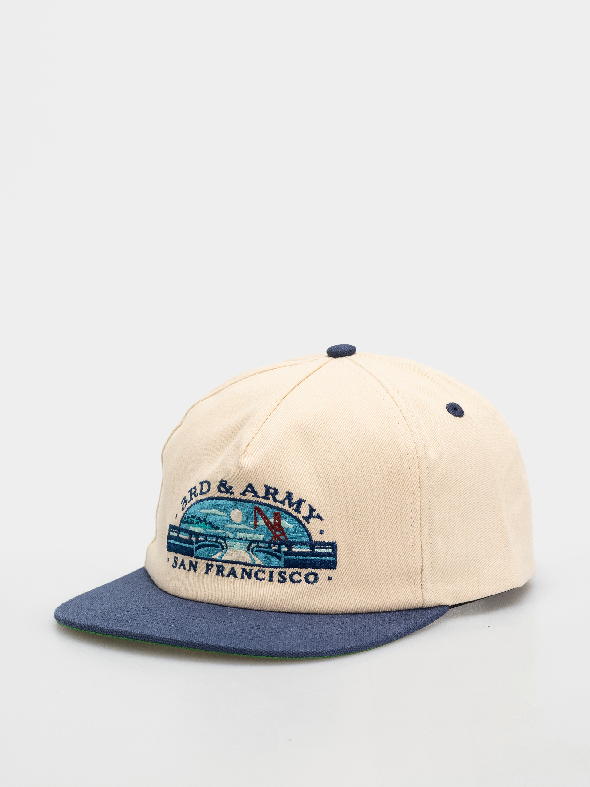 Šiltovka Real 3Rd & Army (natural/navy)
