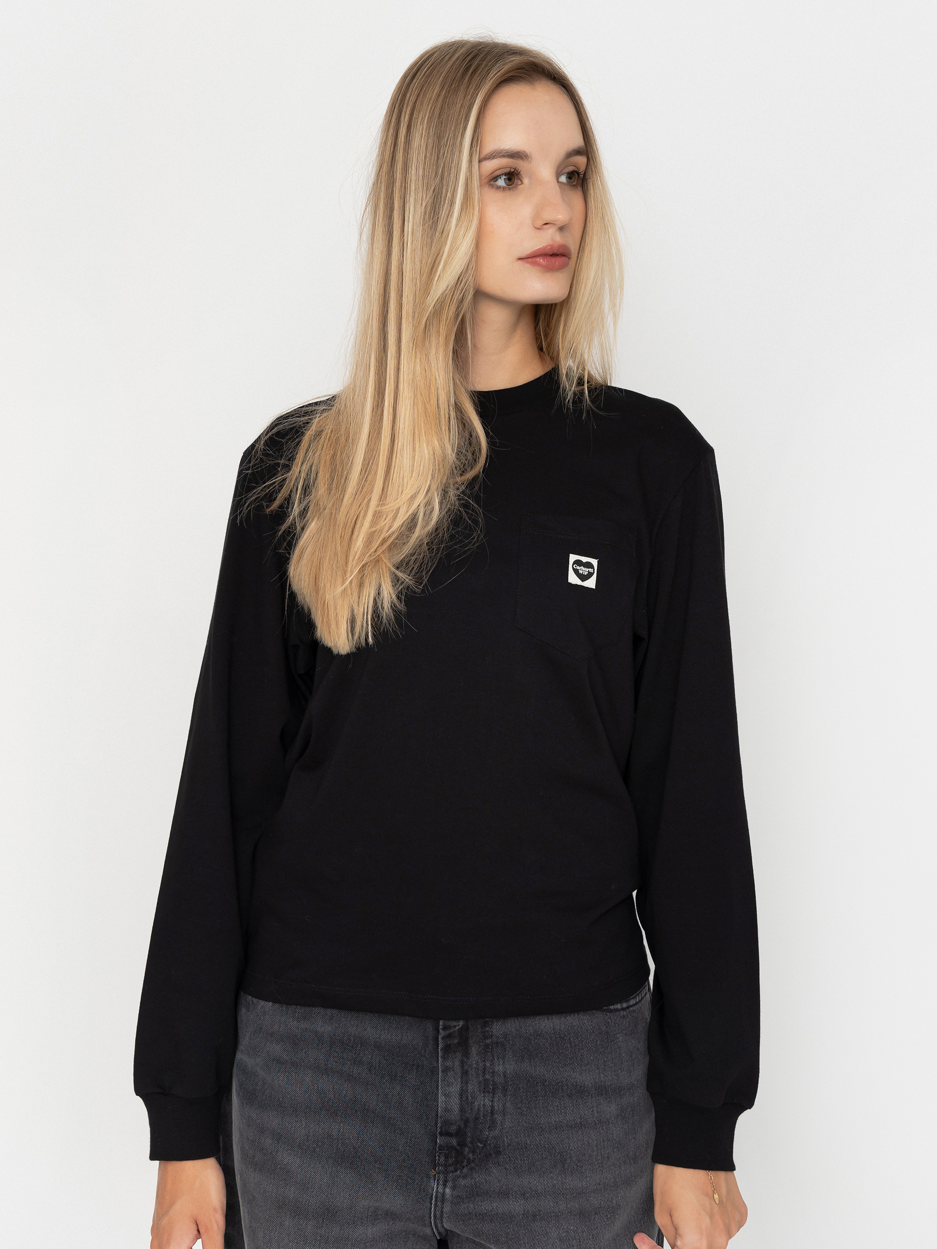 Triko Carhartt WIP Pocket Small Heart Wmn