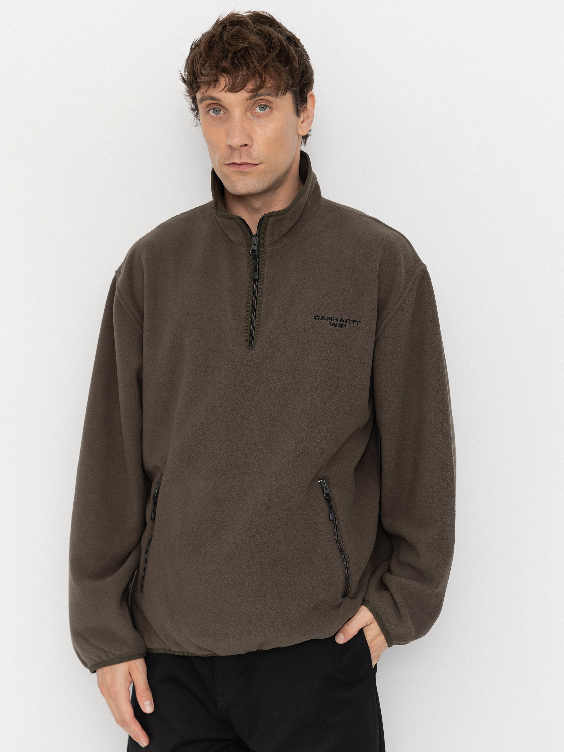 Flísová mikina Carhartt WIP Edmore Half Zip