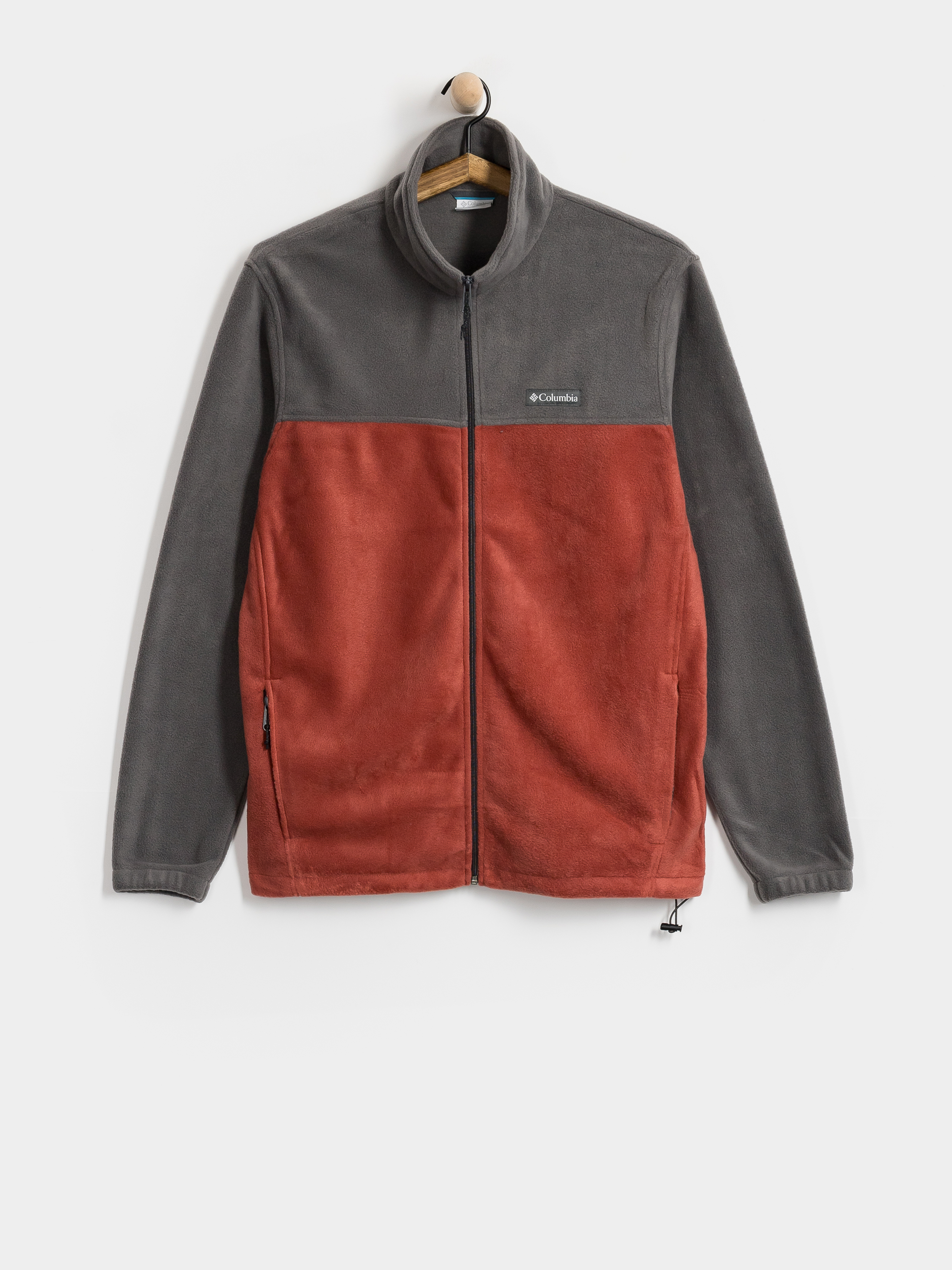 Pánsky Flísová mikina Columbia Steens Mountain Full Zip 2.0 (shark/red oxid)