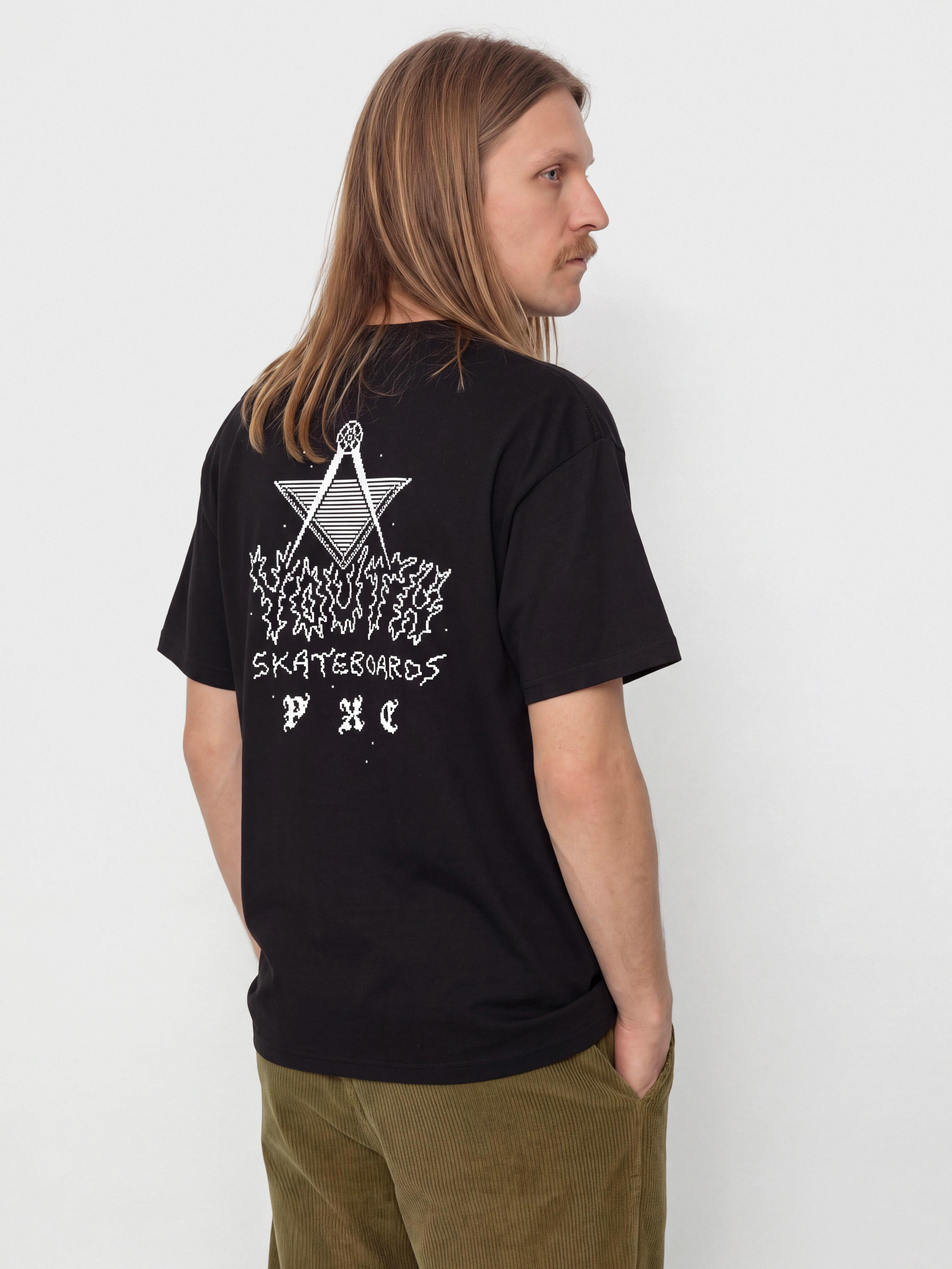 Tričko Youth Skateboards Pxc X Barrier (black)