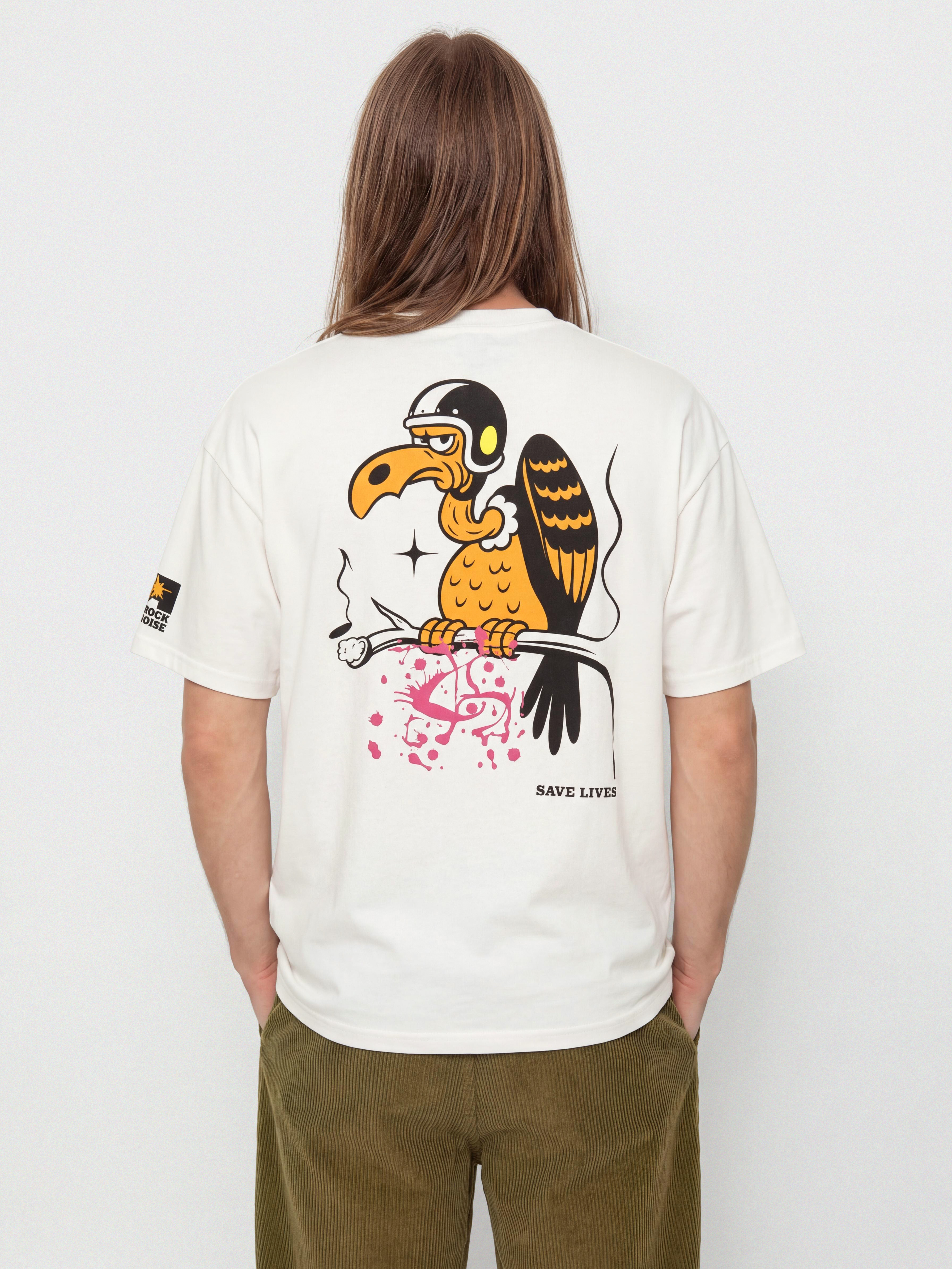 Tričko Deus Ex Machina Turpentine Os (vintage white)