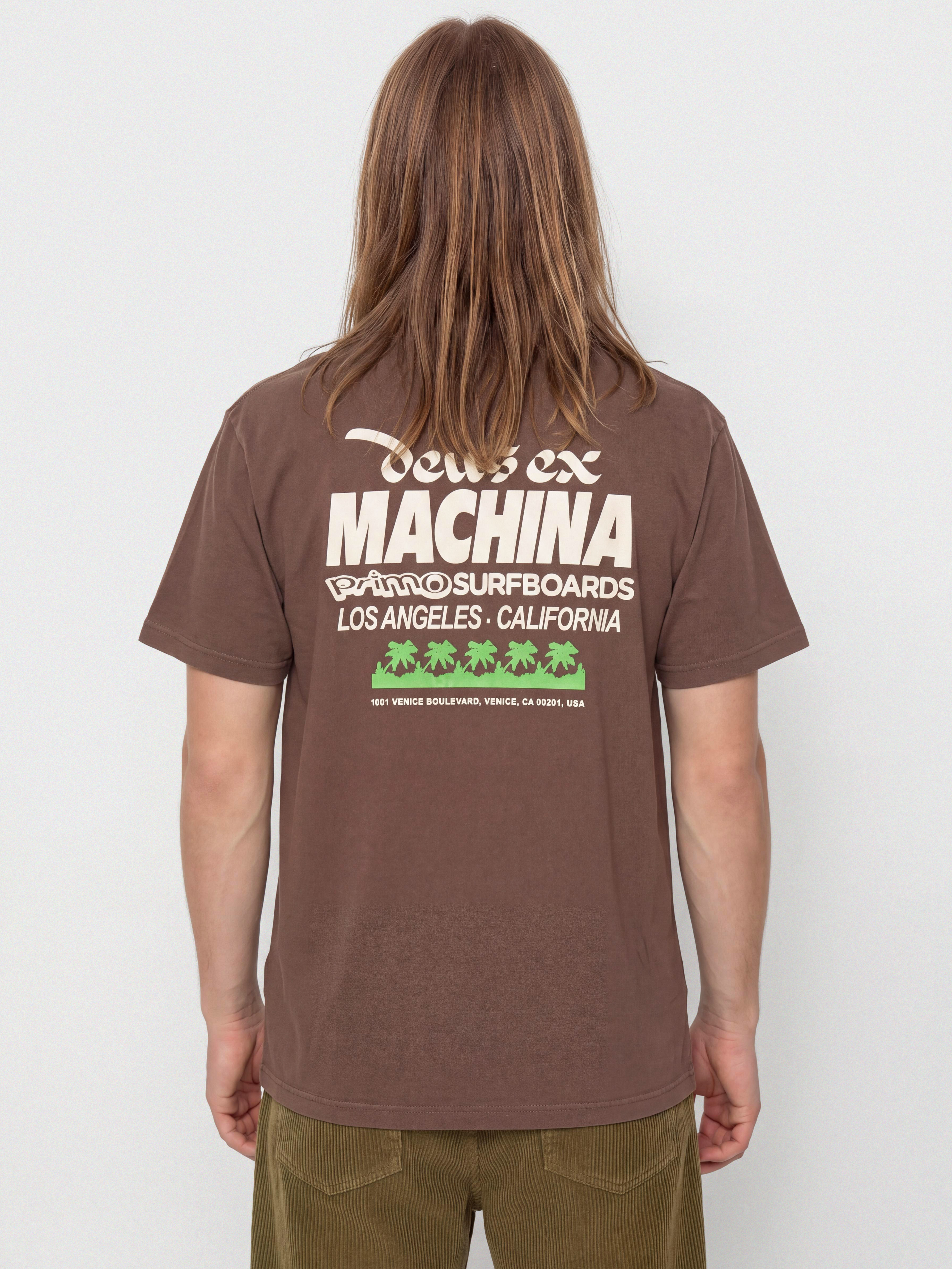 Tričko Deus Ex Machina Primo (brown)