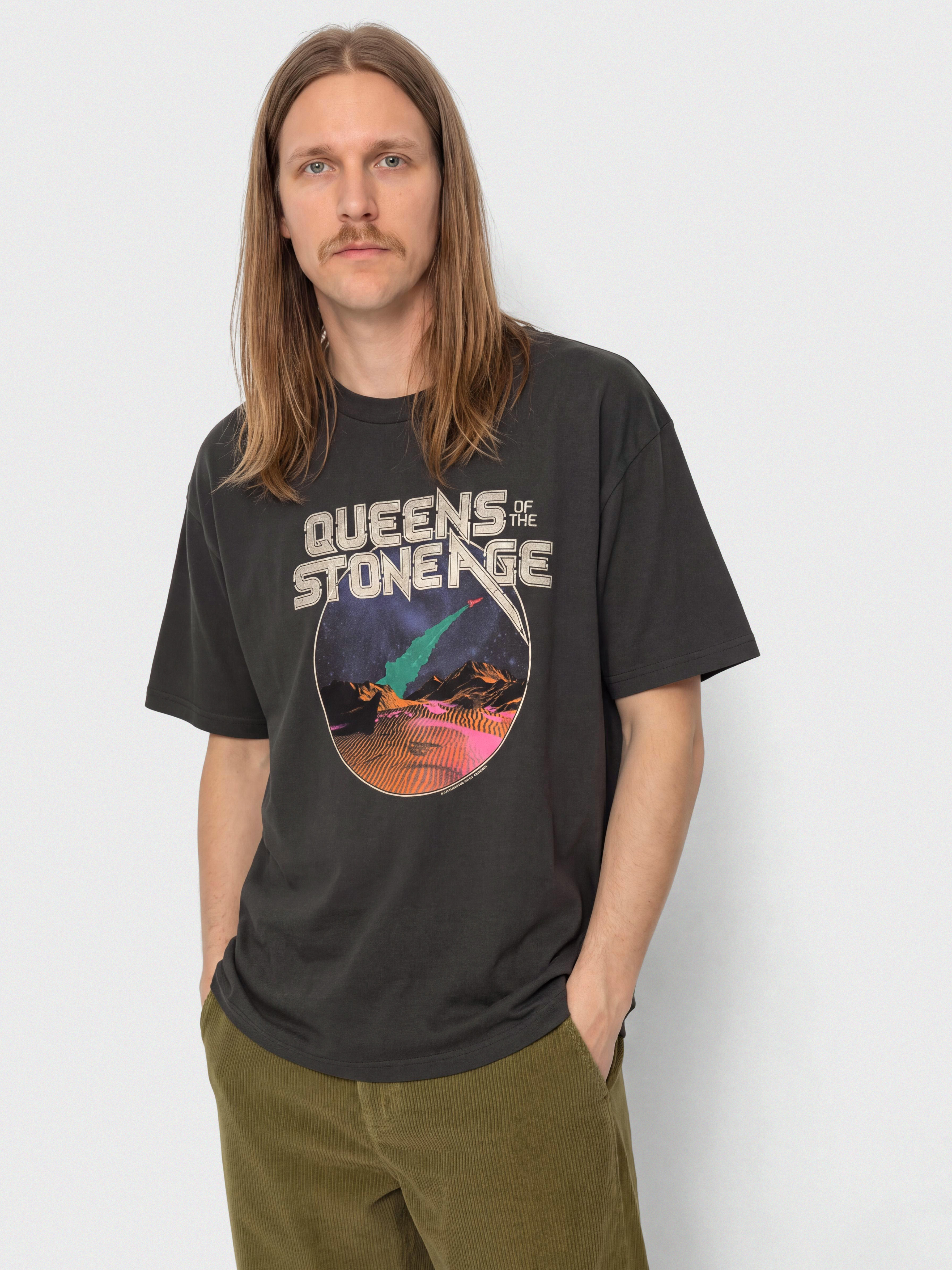 Tričko Vans Queens Of The Stone Age Desert Sessions (faded black)