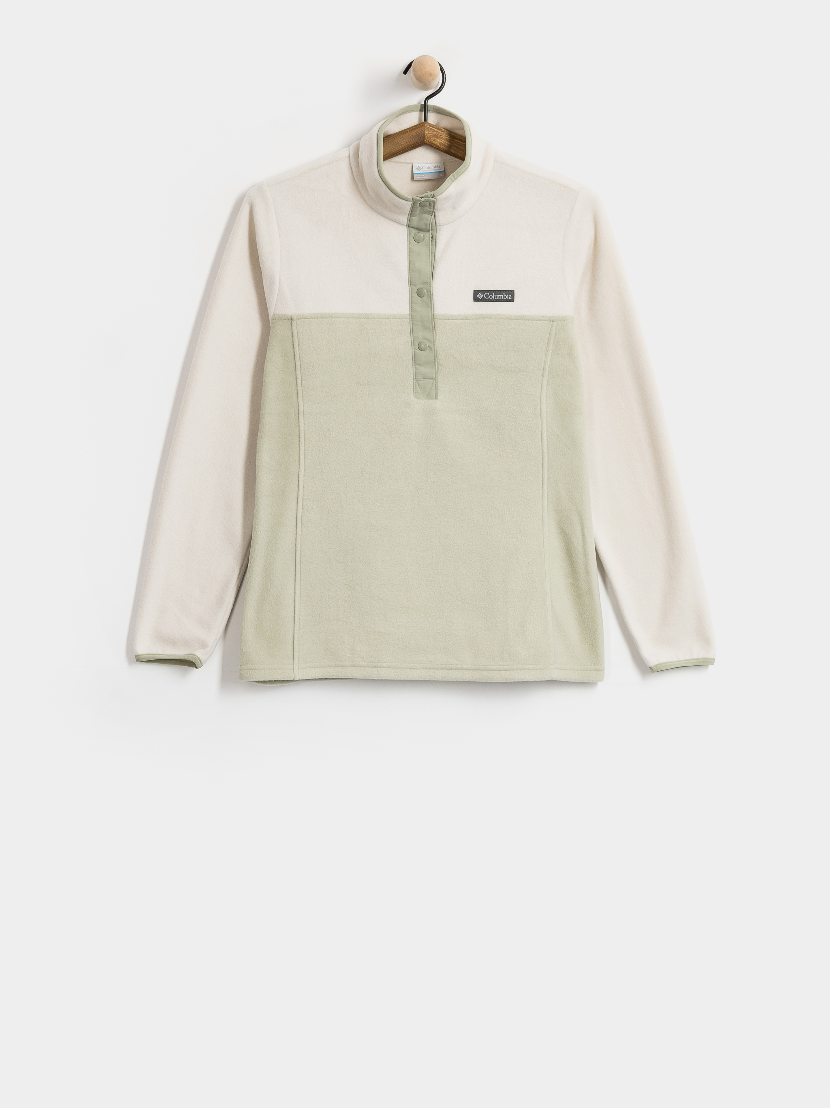 Dámsky Flísová mikina Columbia Benton Springs 1/2 Snap Pull Over II (safari/dark stone)