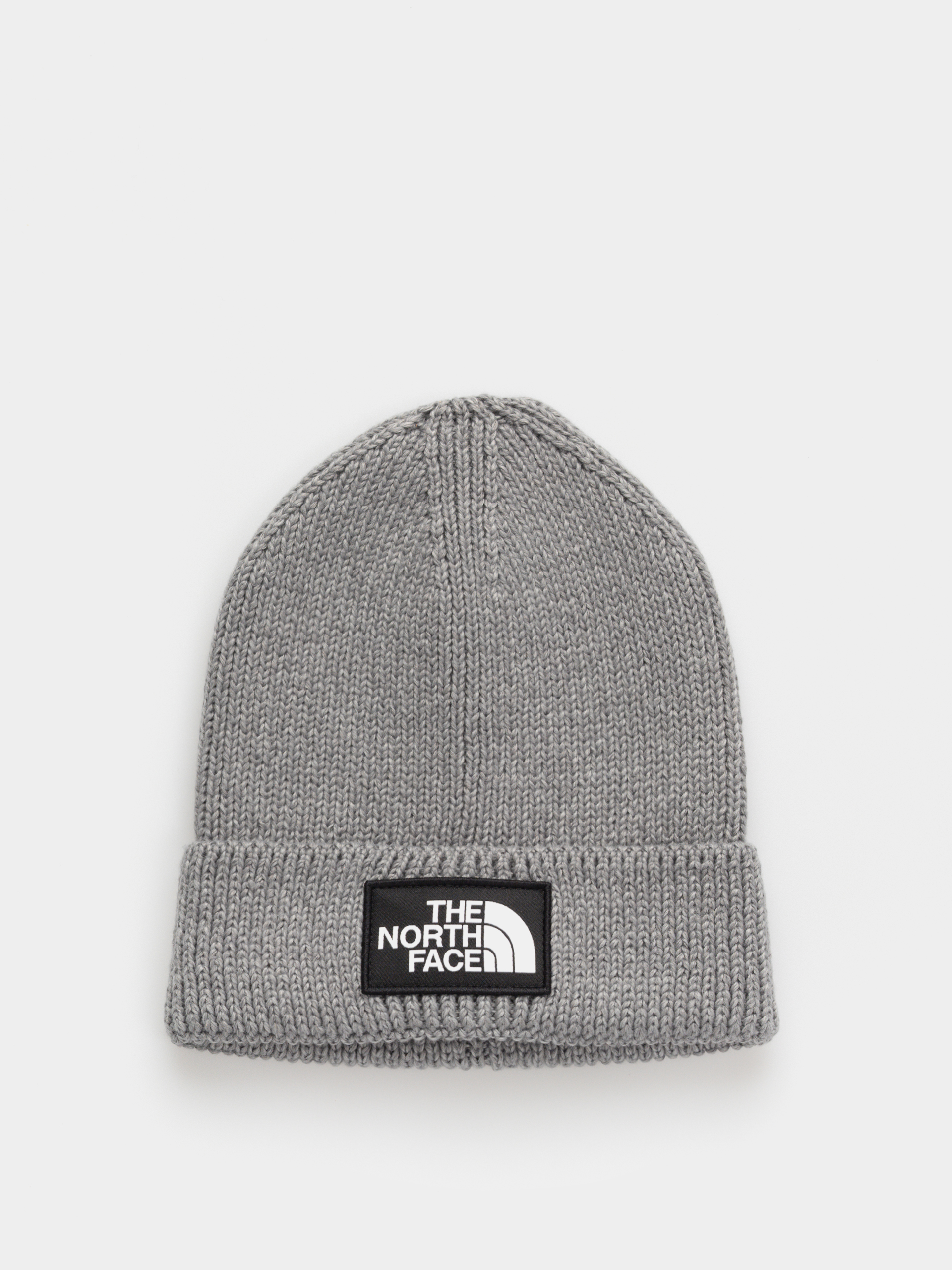 Čiapka The North Face Tnf Logo Box Cuffed (tnf medium grey heather)