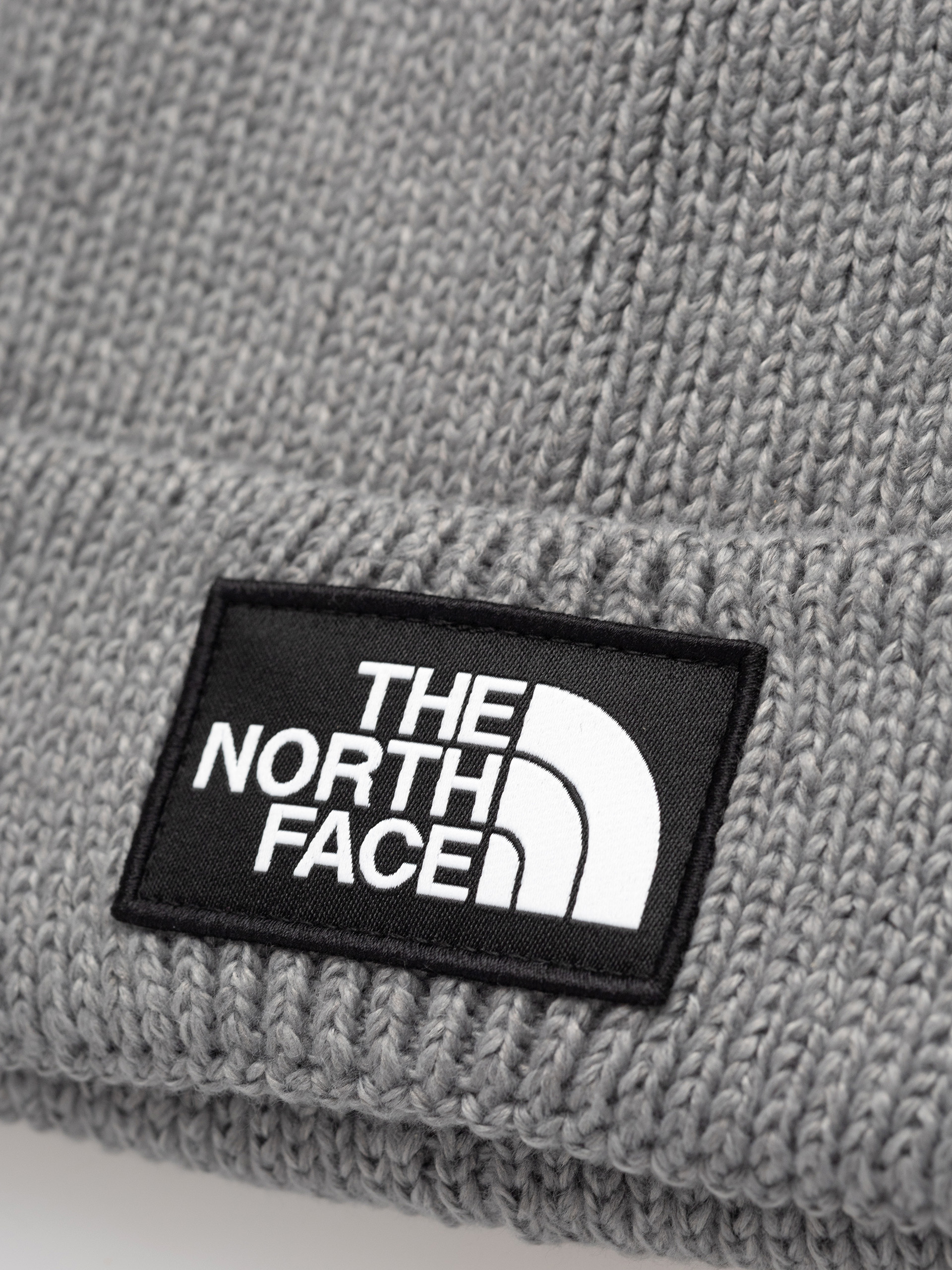 Čiapka The North Face Tnf Logo Box Cuffed (tnf medium grey heather)