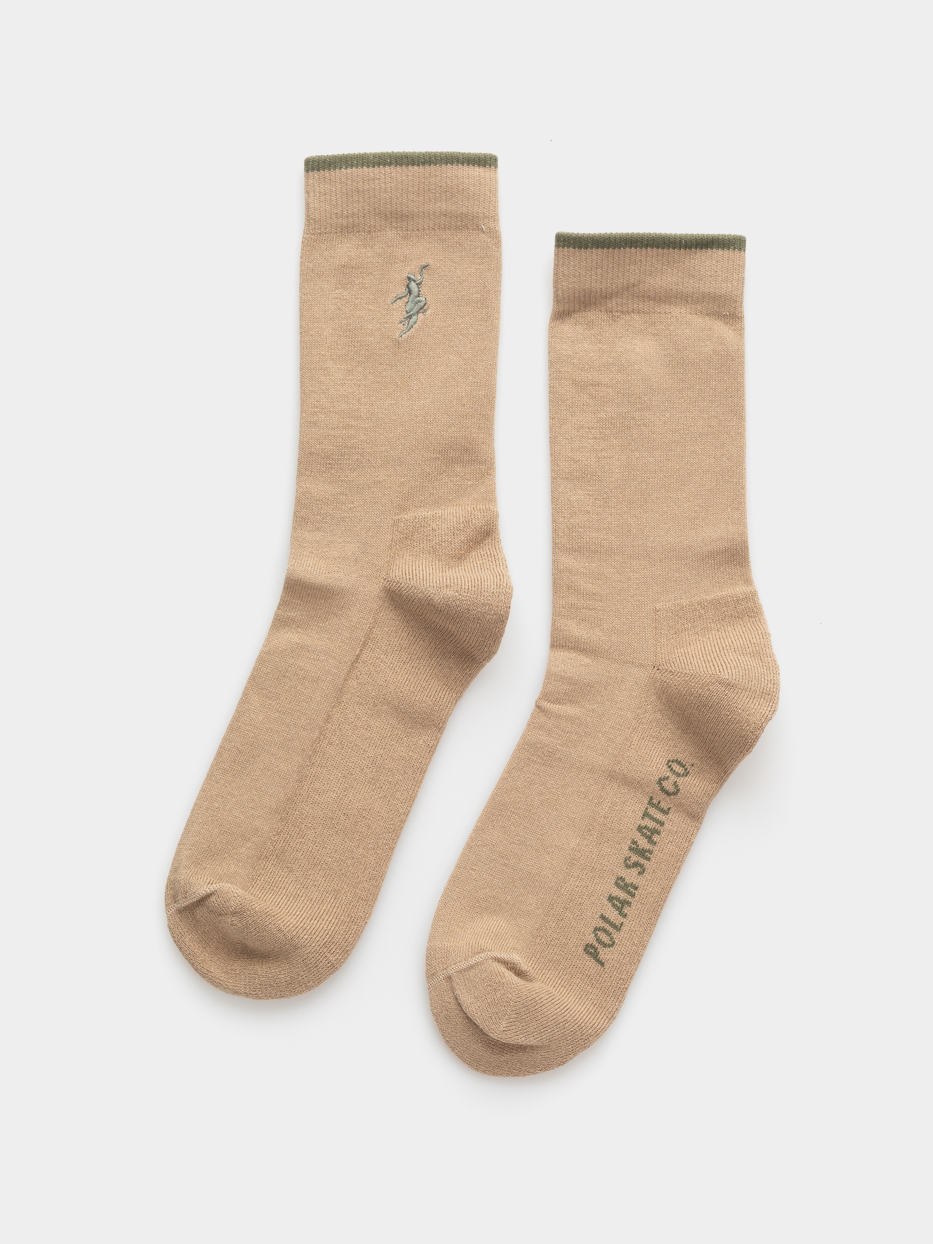 Ponou017eky Polar Skate No Complies Forever (beige/olive)