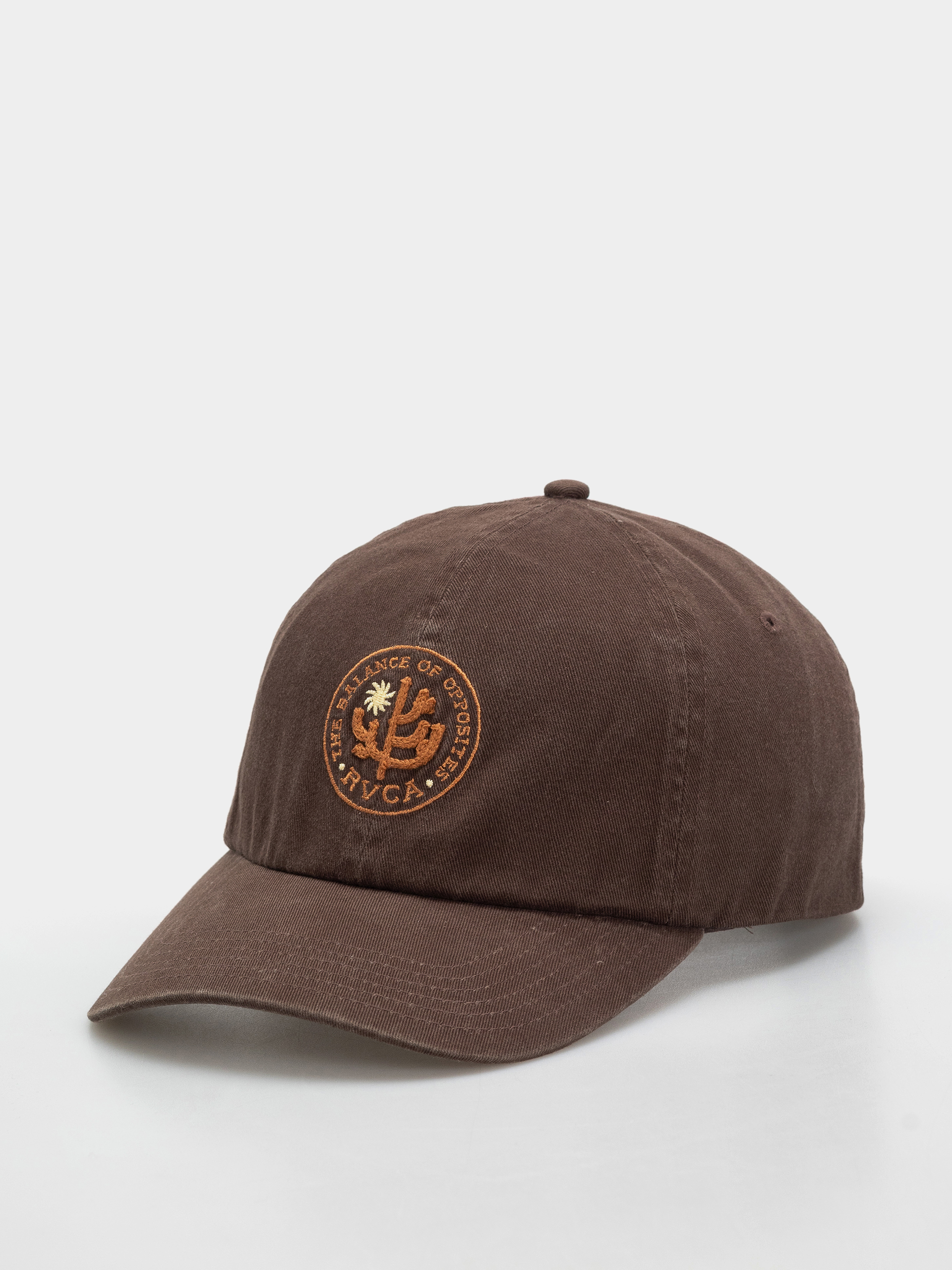 Šiltovka RVCA Sanctum Dad Cap (chocolate)