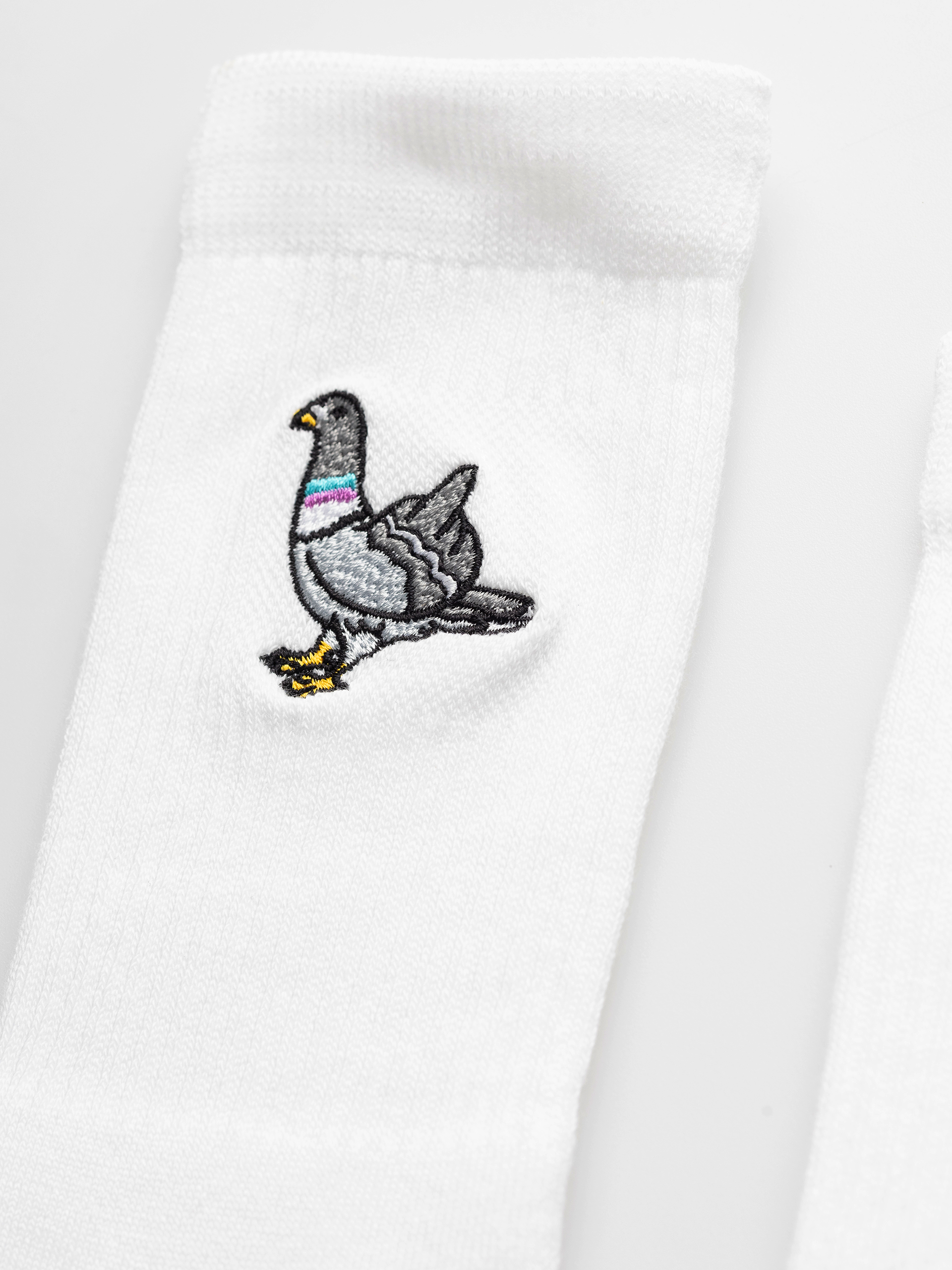 Ponožky Iriedaily Pigeon Finger (white)
