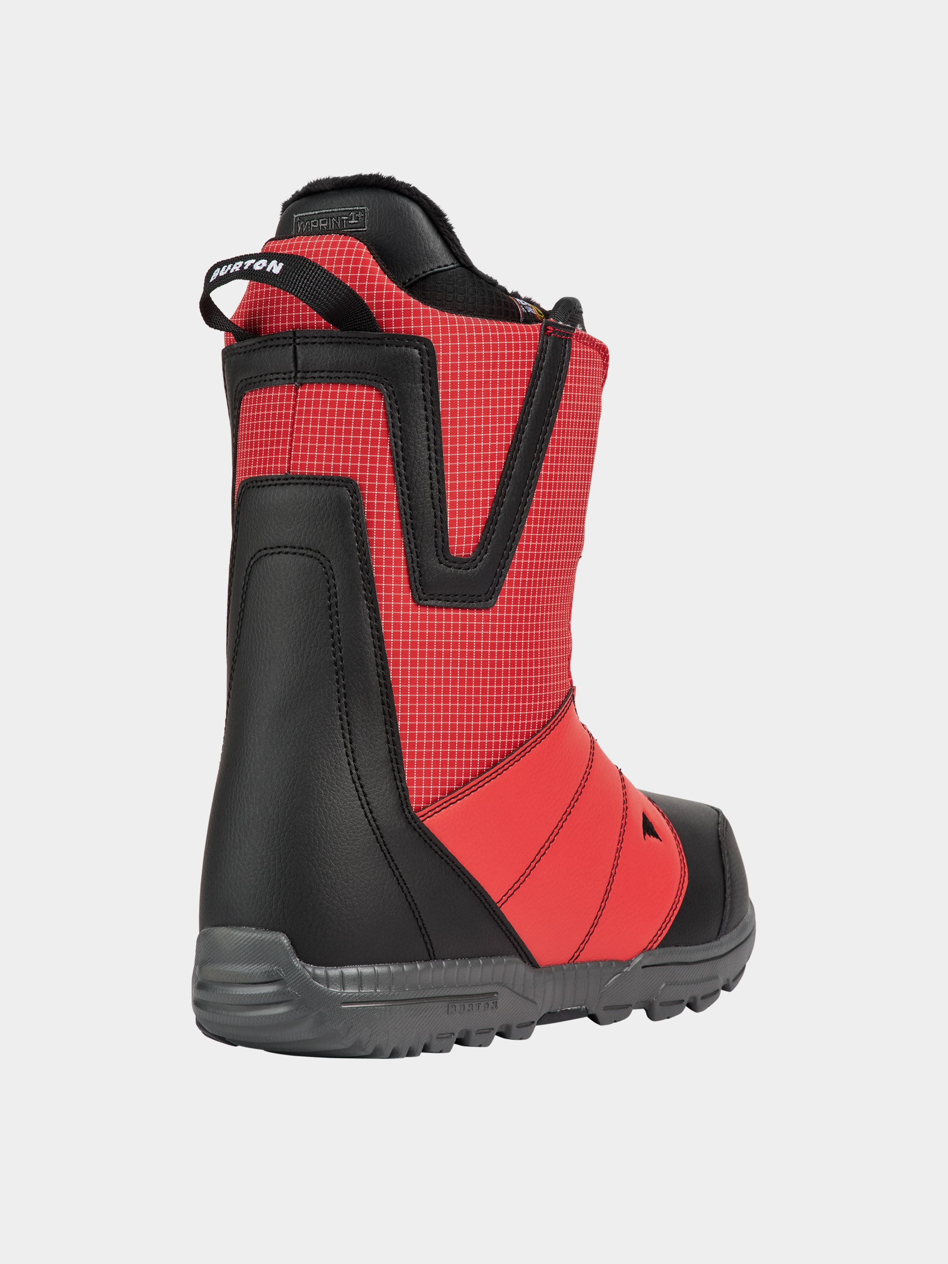 Pánske Obuv na snowboard Burton Moto Boa (geranium red/black)