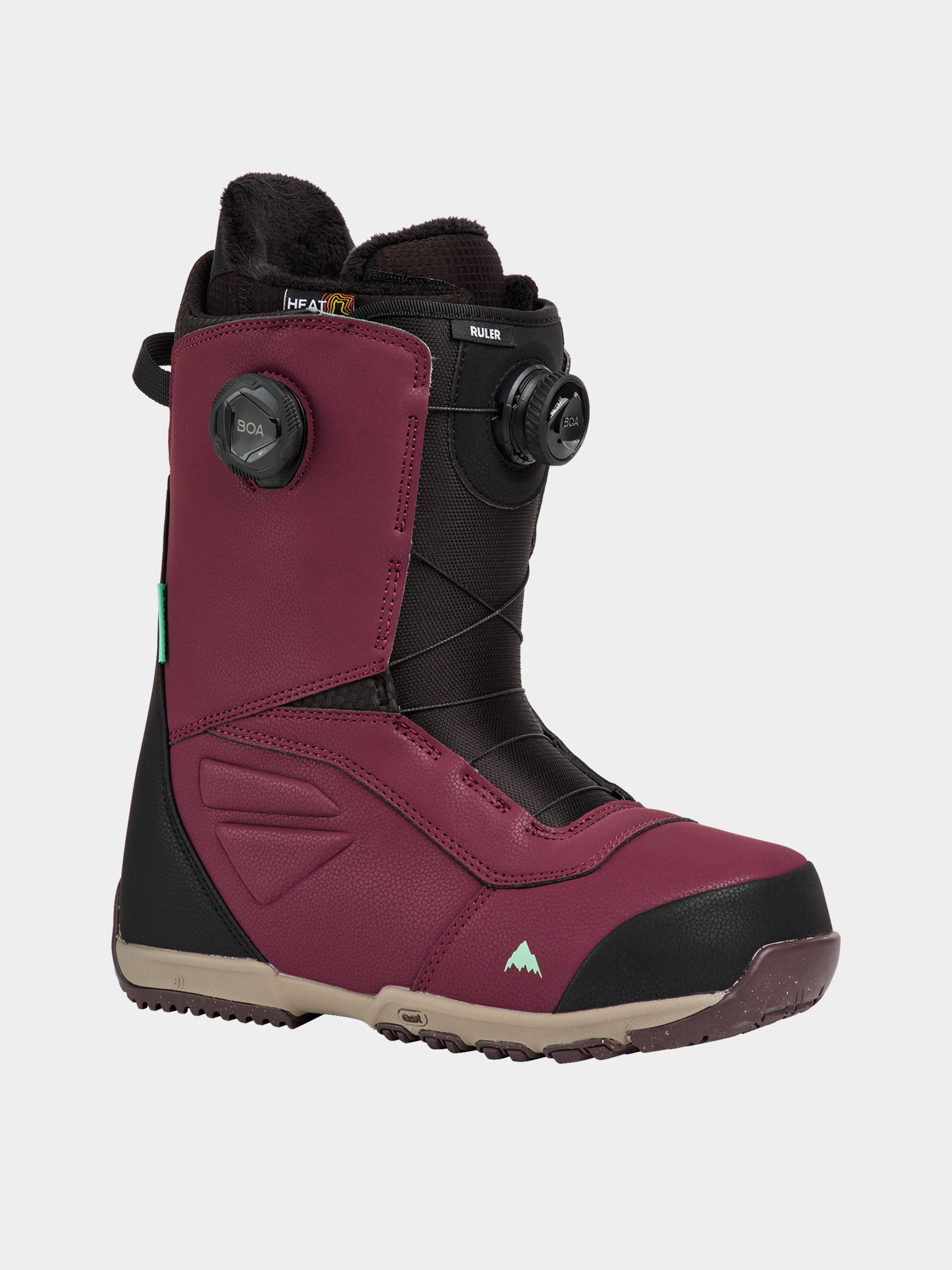Pánske Obuv na snowboard Burton Ruler Boa (rum raisin)