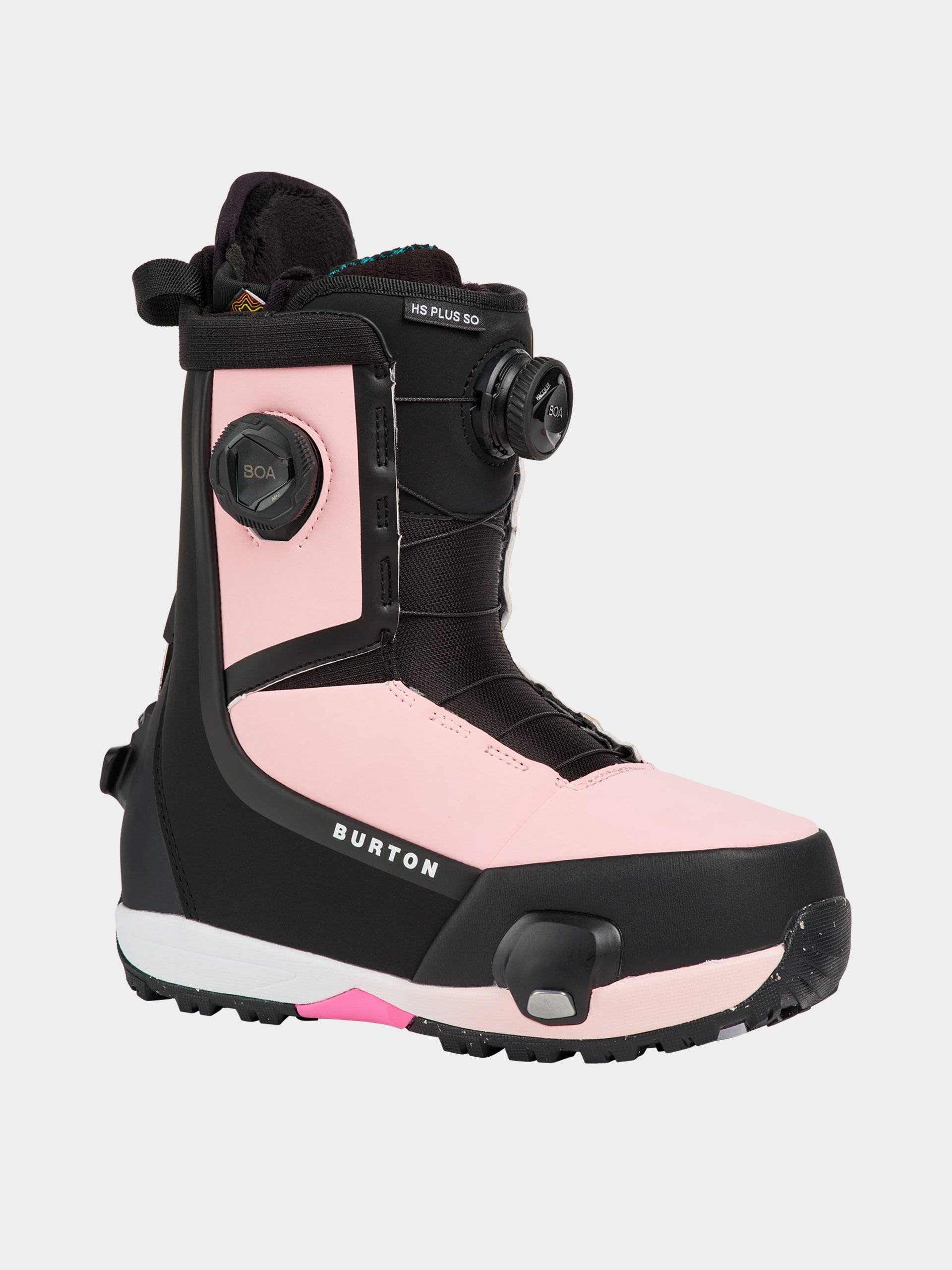 Dámske Obuv na snowboard Burton Highshot Plus Step On (black/pink)