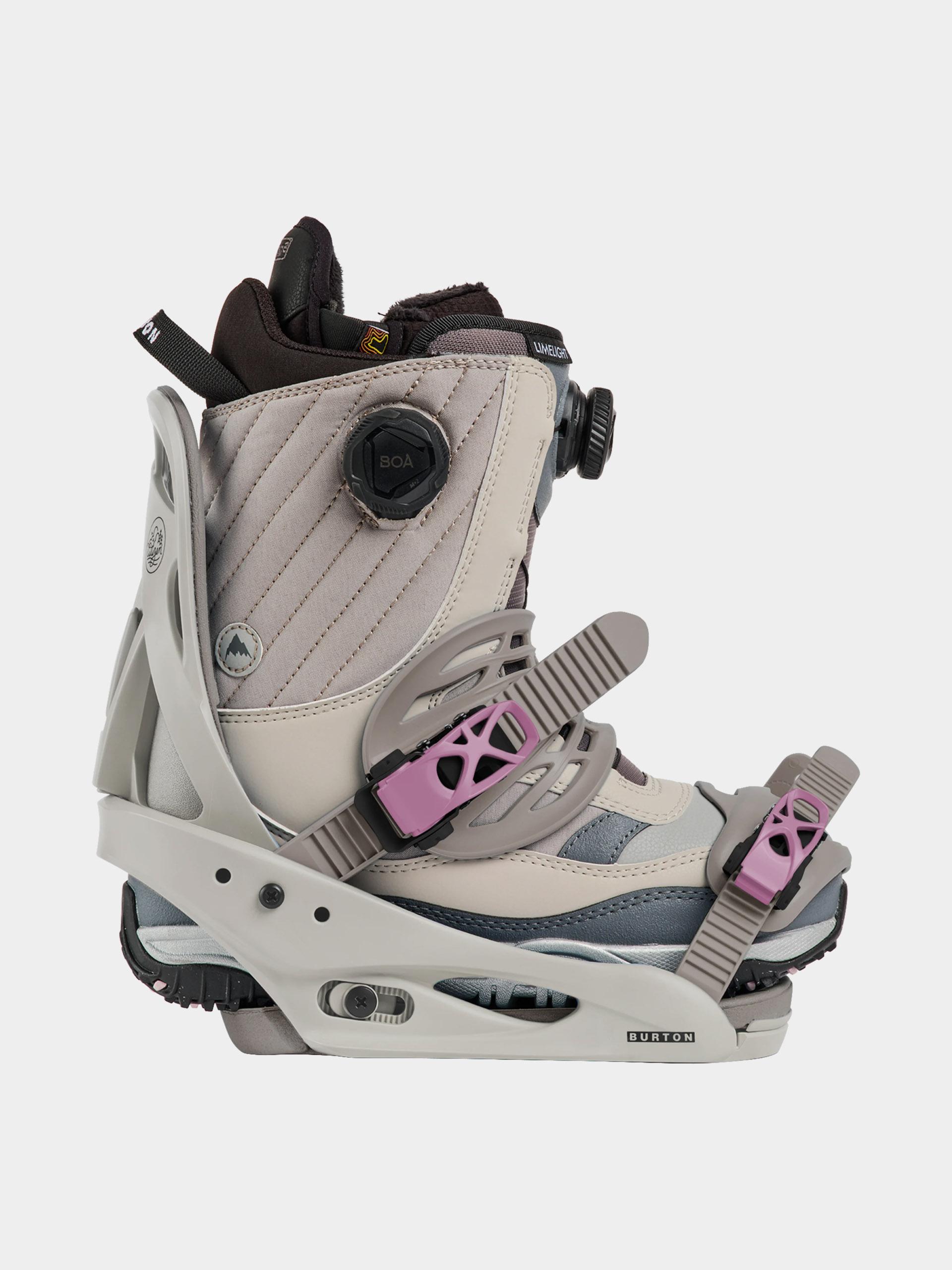 Dámske Snowboardové viazanie Burton Citizen Re:Flex (chinchilla gray)
