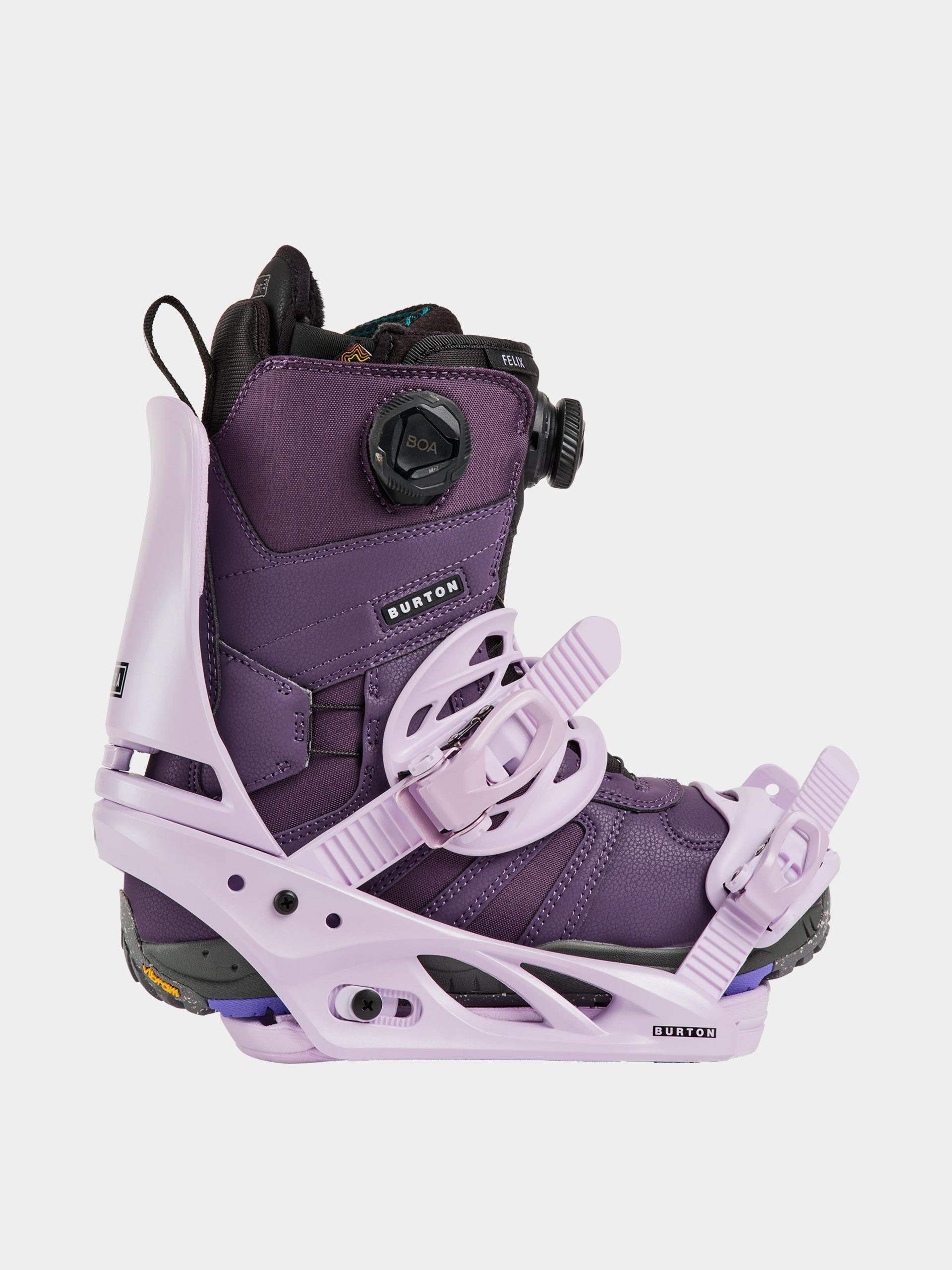 Dámske Snowboardové viazanie Burton Lexa Re:Flex (moondust purple)
