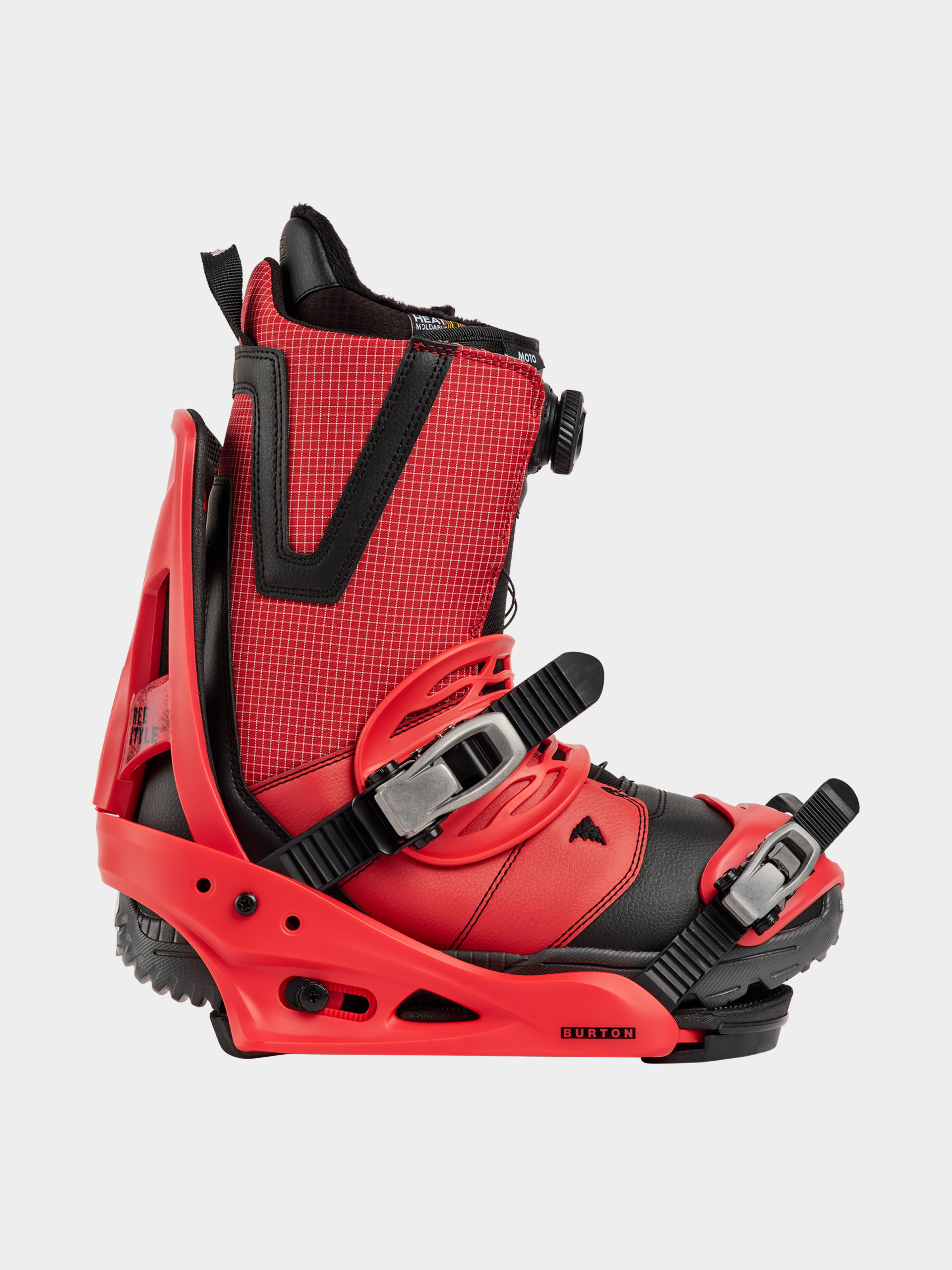 Pánske Snowboardové viazanie Burton Freestyle Re:Flex (geranium red)